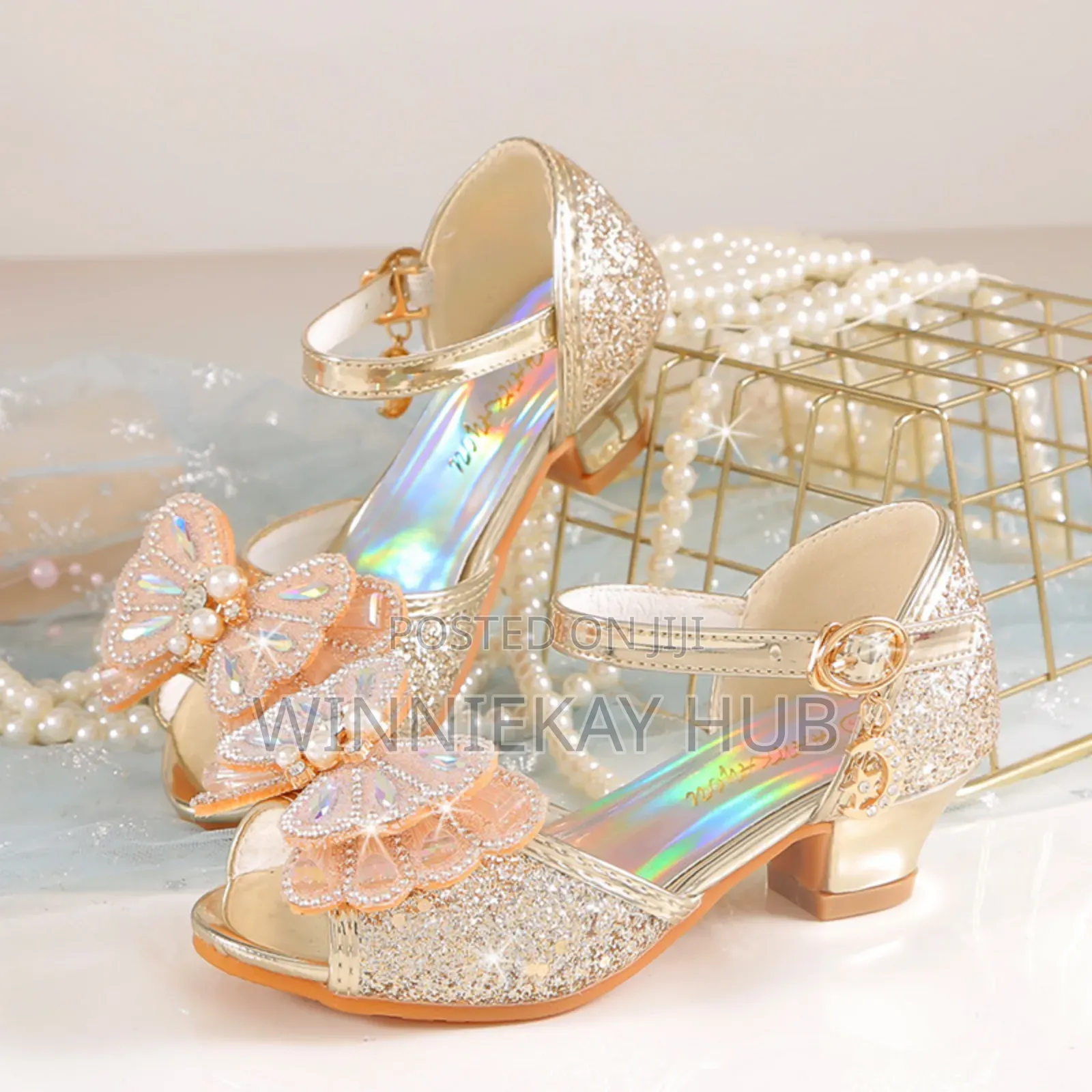 Kids Gold Shoe