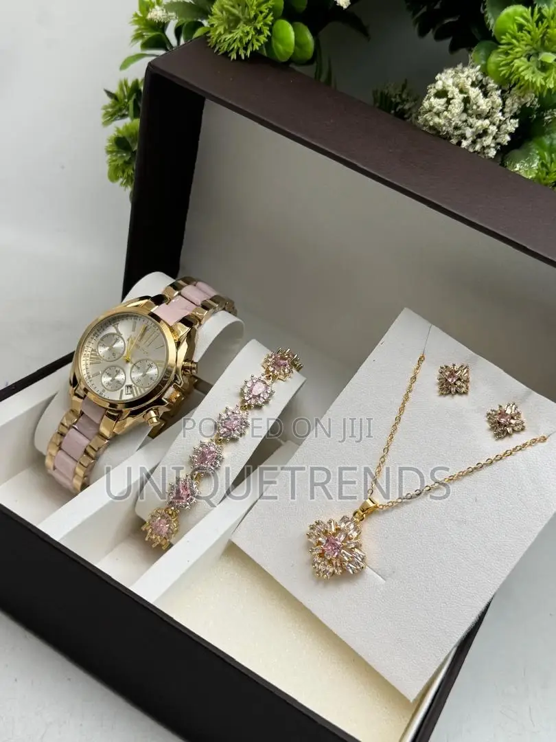 Quality Ladies Watch Jewelry Set