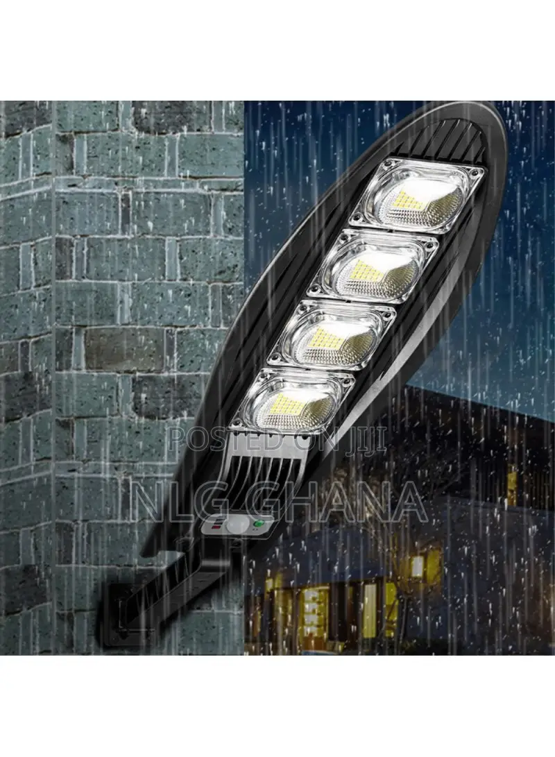 W779B LED Solar Lamp Wall Street Light Super Bright Pir Moti