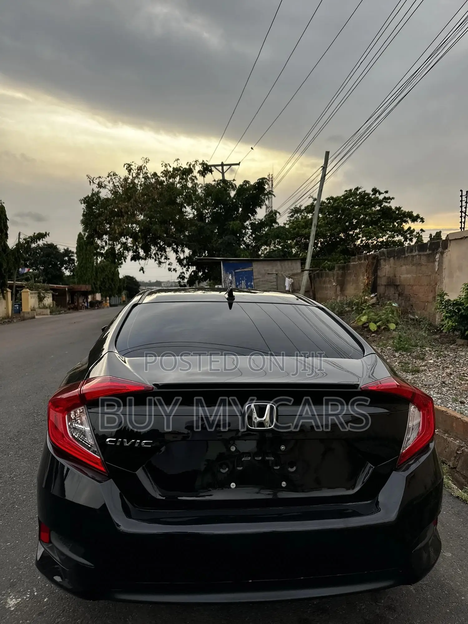 Honda Civic EX-L Sedan 2019 Black