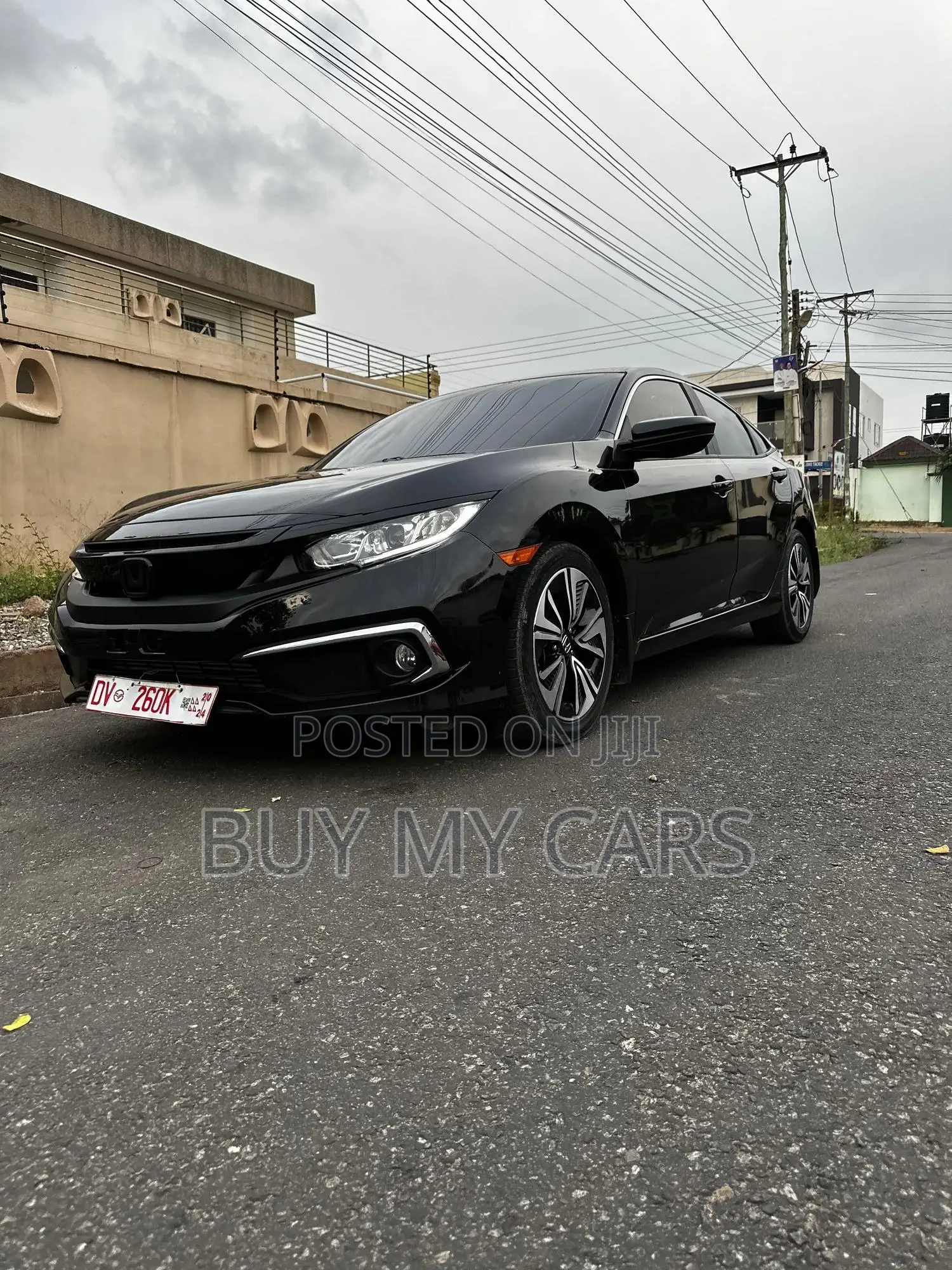 Honda Civic EX-L Sedan 2019 Black