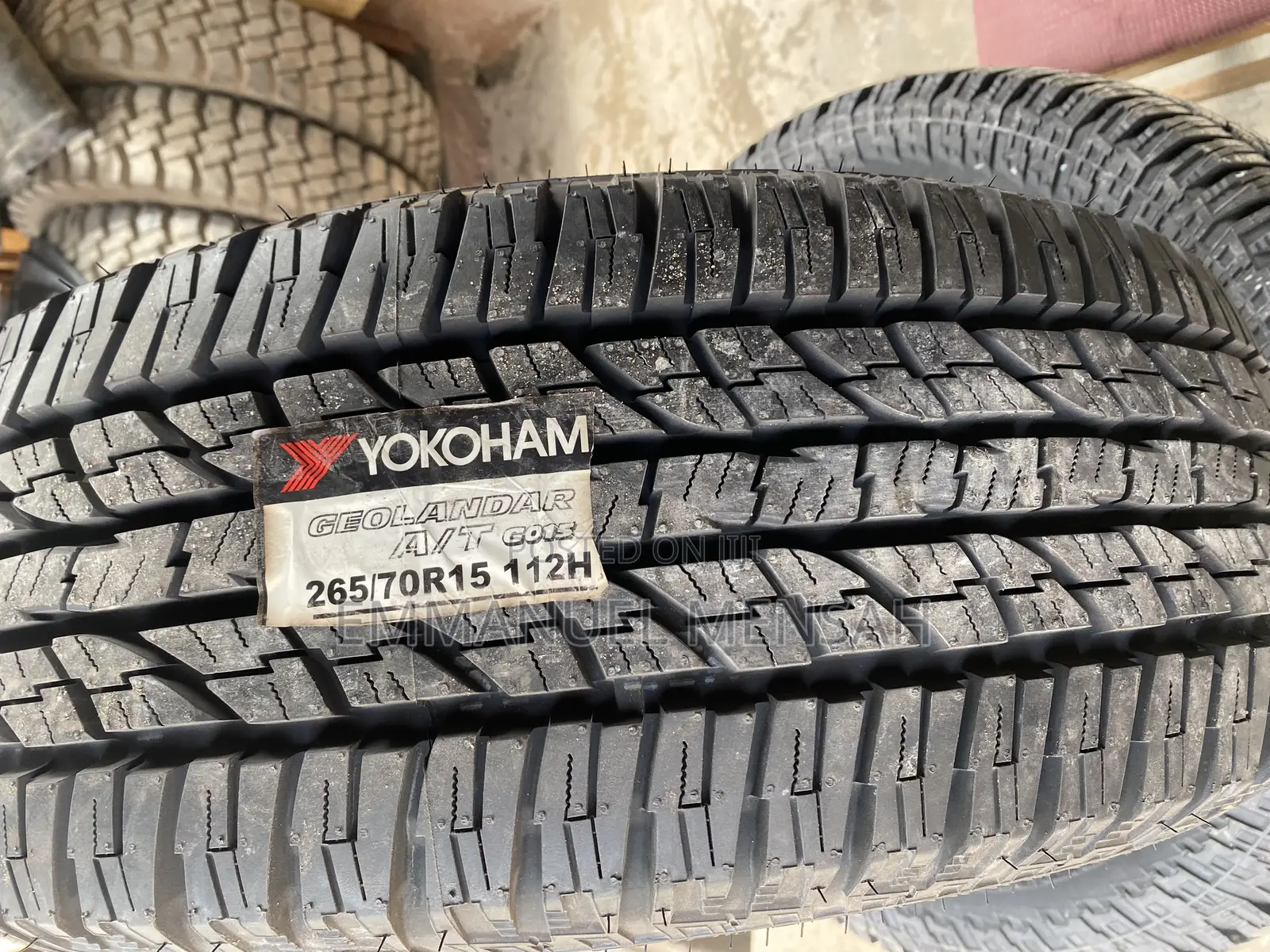 265/70r15 Yokohama Geolandar a/T G015 - 112h