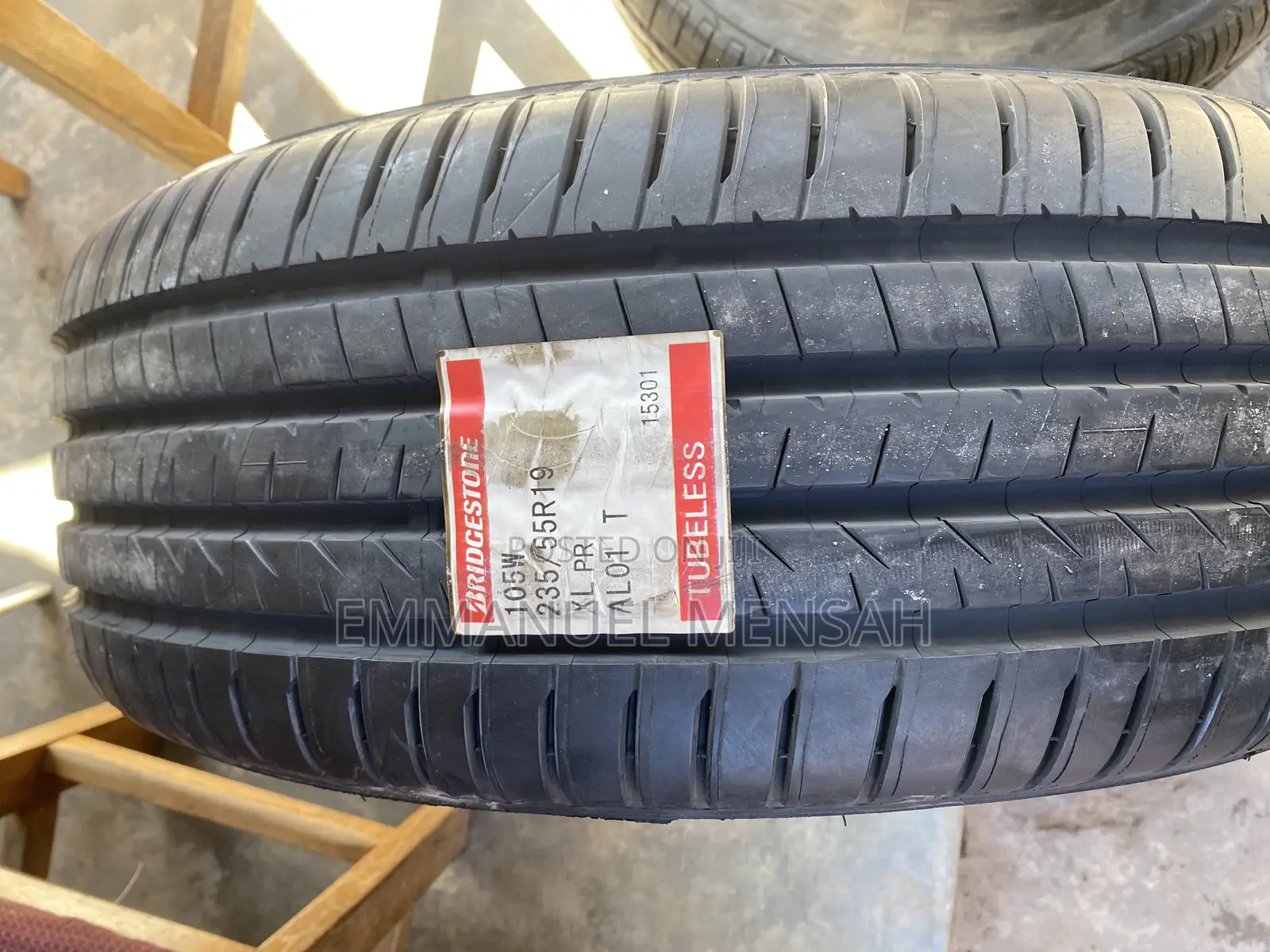 235/55r19 Bridgestone Tubeless Tire – Premium Quality