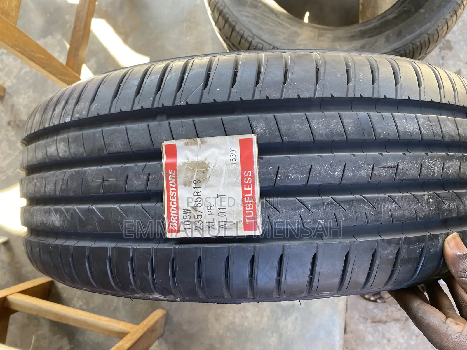 235/55r19 Bridgestone Tubeless Tire – Premium Quality