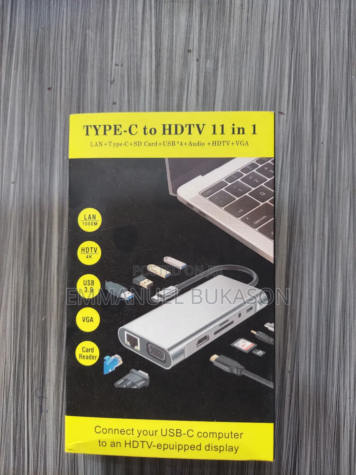Type C 11 in 1 Dongle