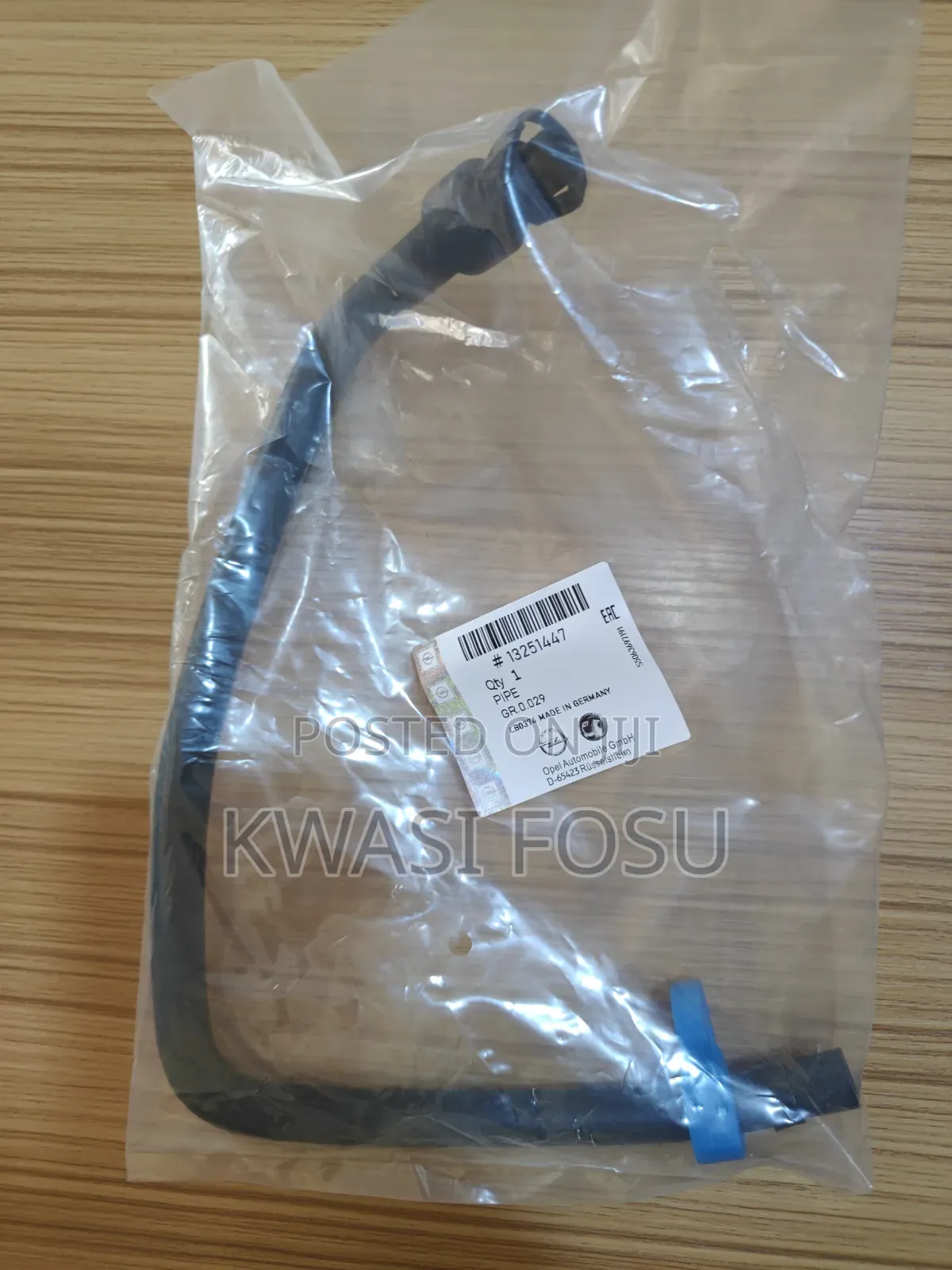 Chevolet Cruze 1.4 Water Return Holes