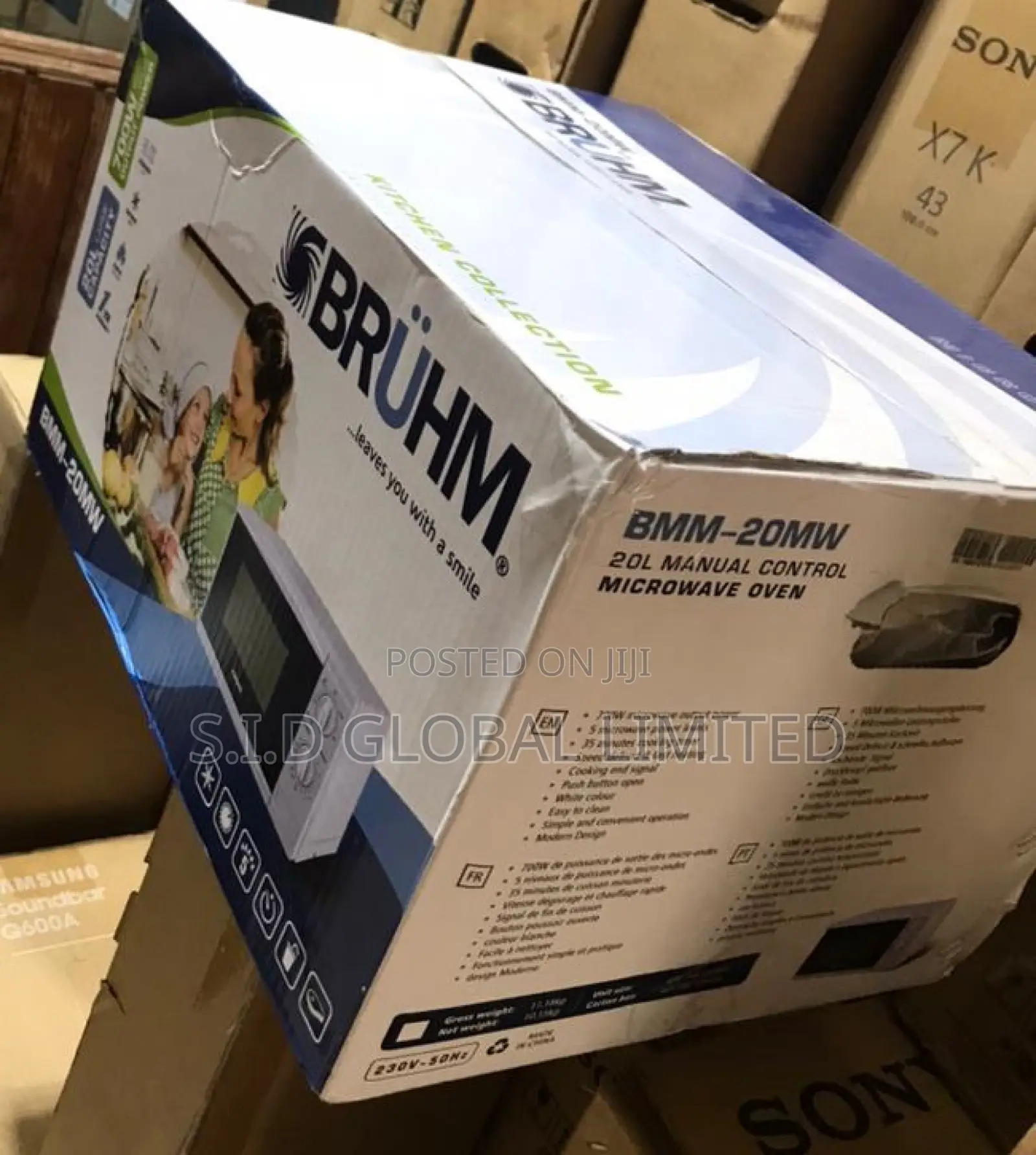 Sprinkle Love With Bruhm 20L 700W Solo Microwave Oven