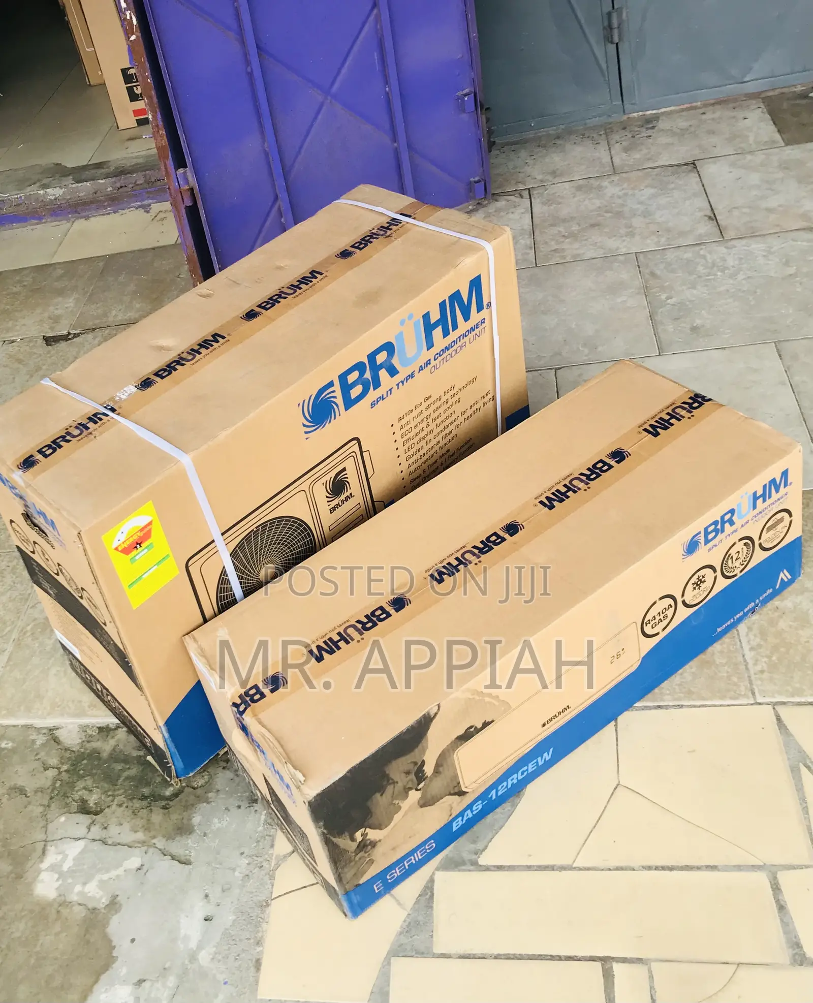 Extremely Cooling Bruhm 1.5hp Non Inverter Ac(R410).