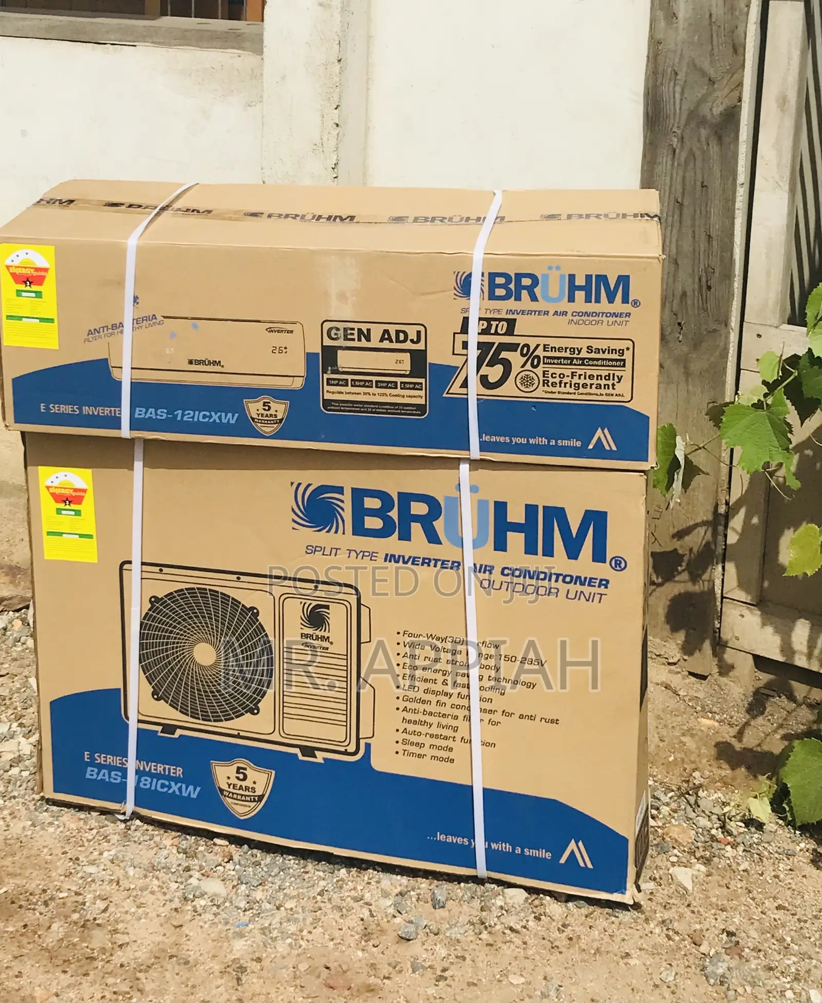 Buy Classic Bruhm 1.5hp Non Inverter Air Conditioner.