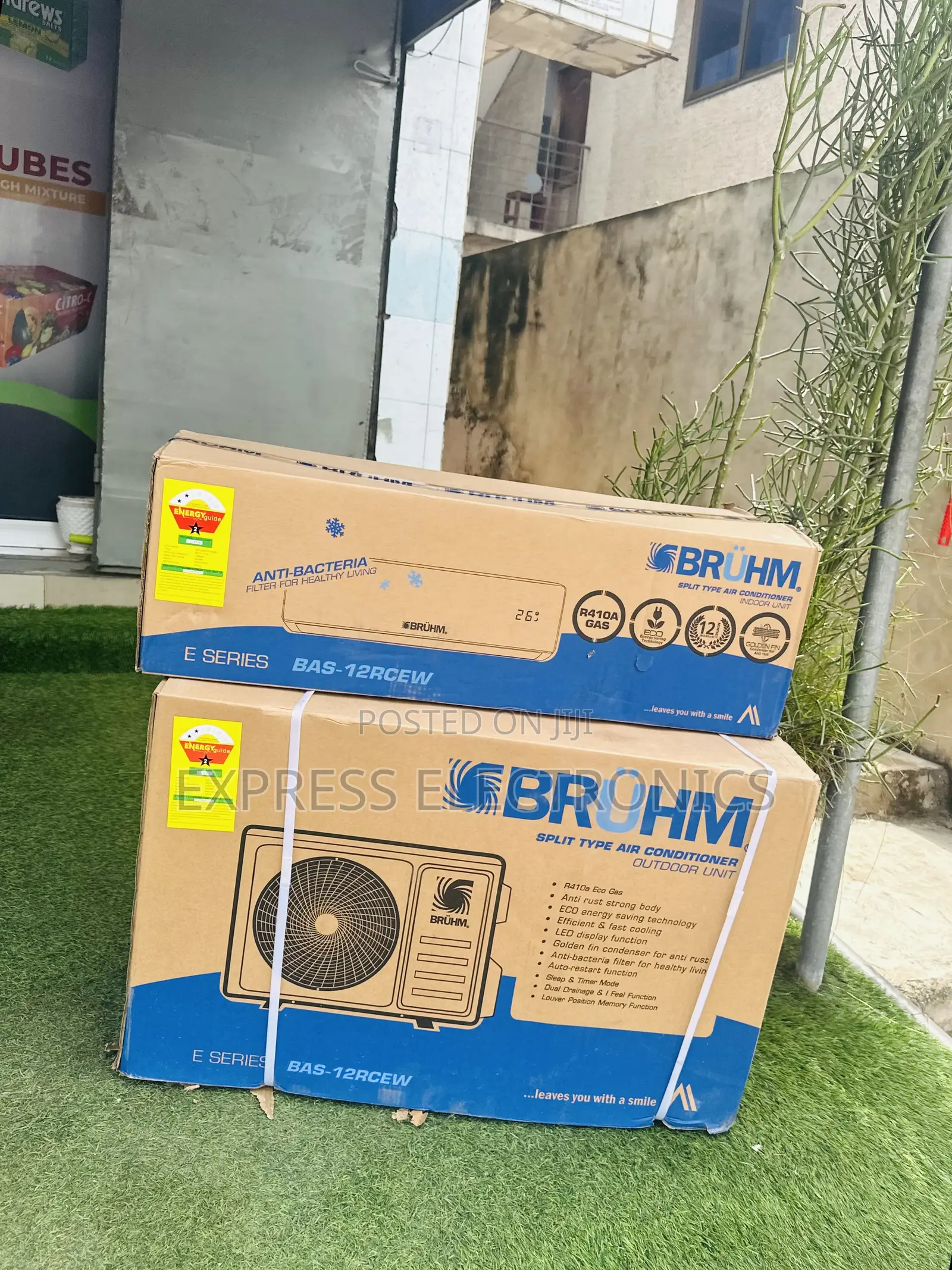 360 Degrees Air Supply Bruhm Split 1.5hp AC. Inverter