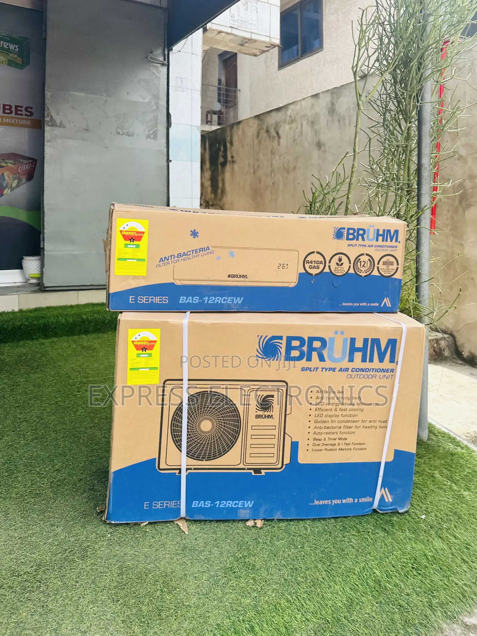 Better Air Throw Split Inverter Bruhm 1.5hp AC