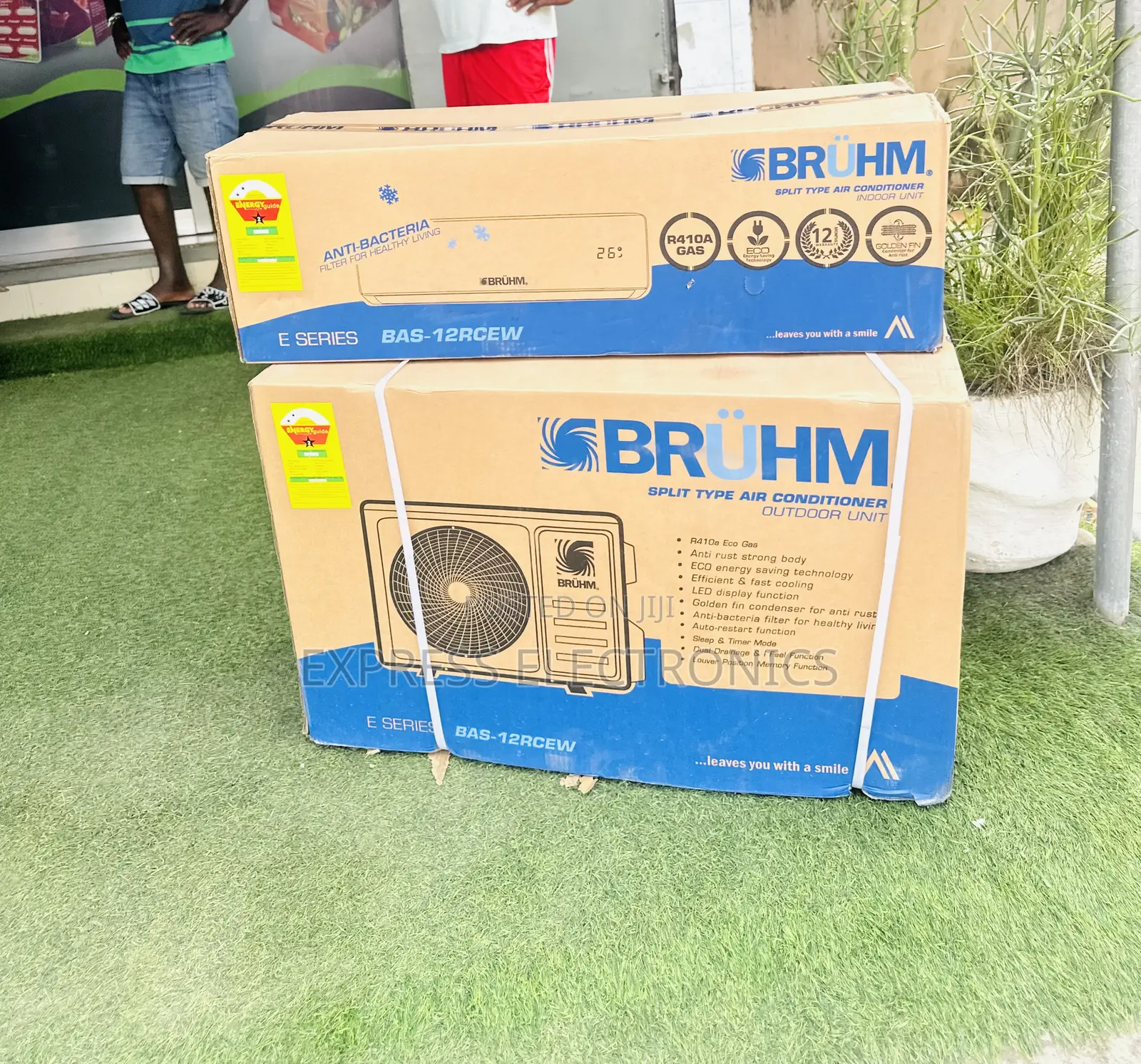 Golden Fin Condensed Split Inverter Bruhm AC 1.5hp