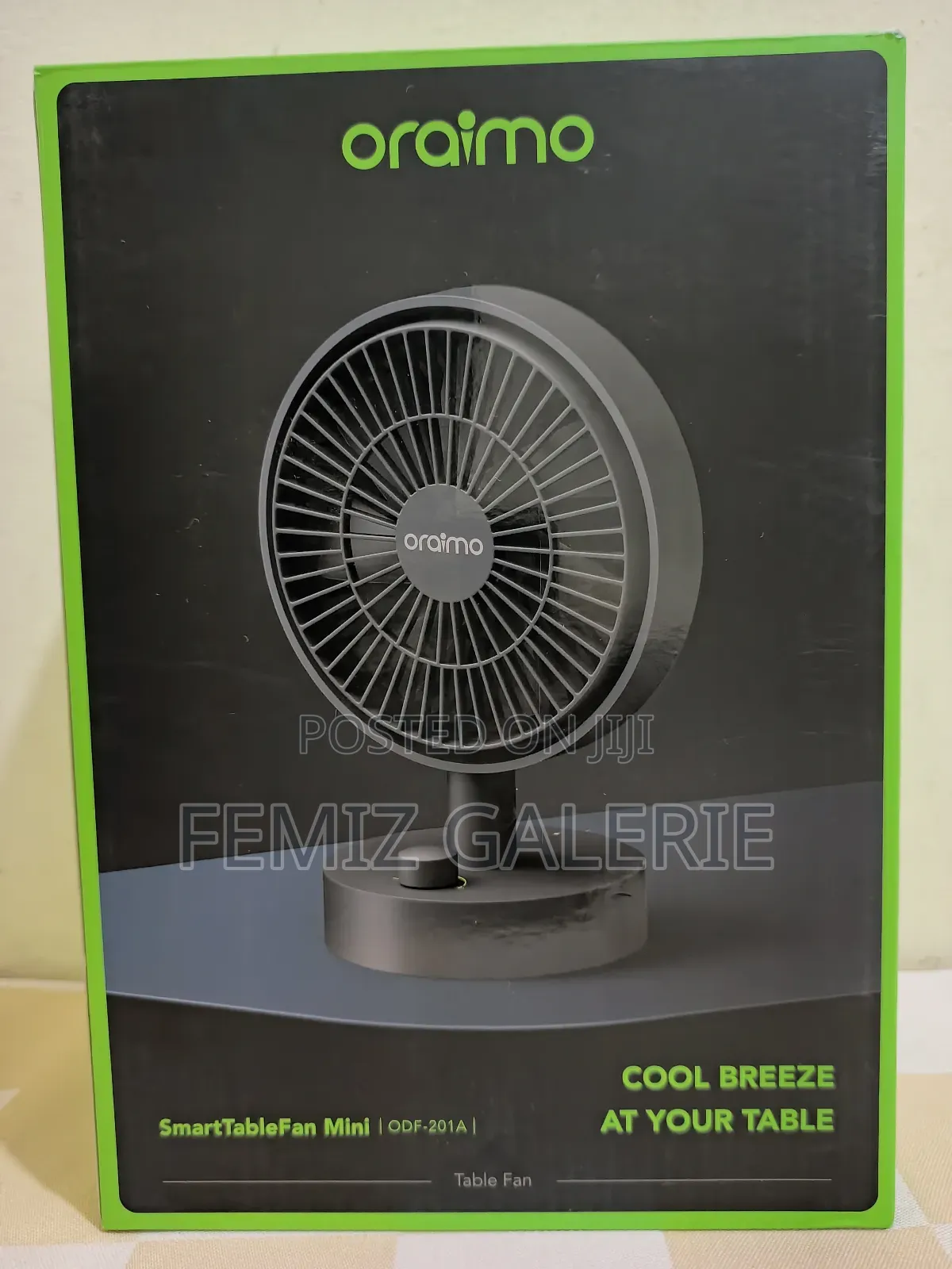 Oraimo Smart Table Fan 5w Table Fan