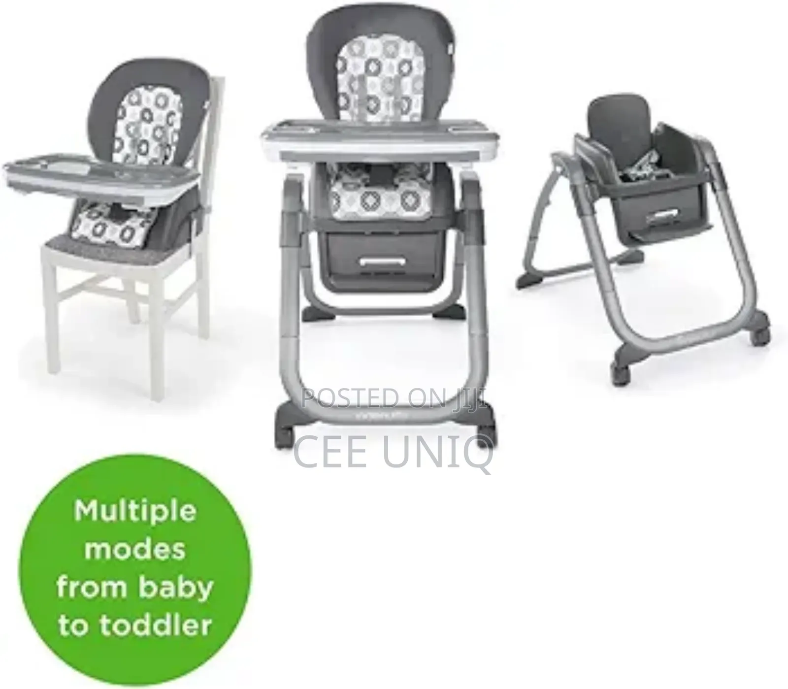 Ingenuity 4-in-1 Smart Serve High Chair With Detachable Tra