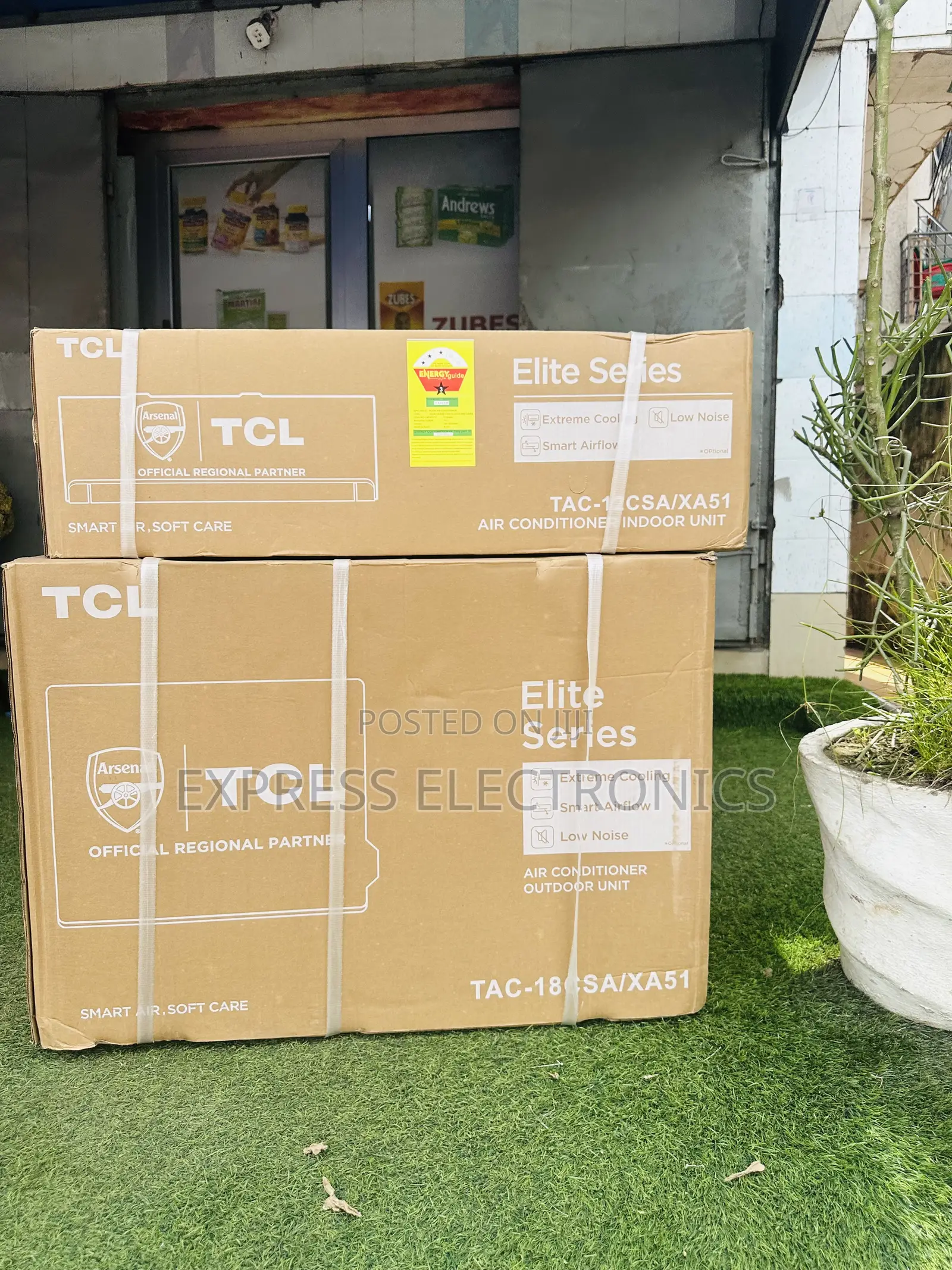 Anti Bacterial Filter Split Inverter TCL 2.5hp