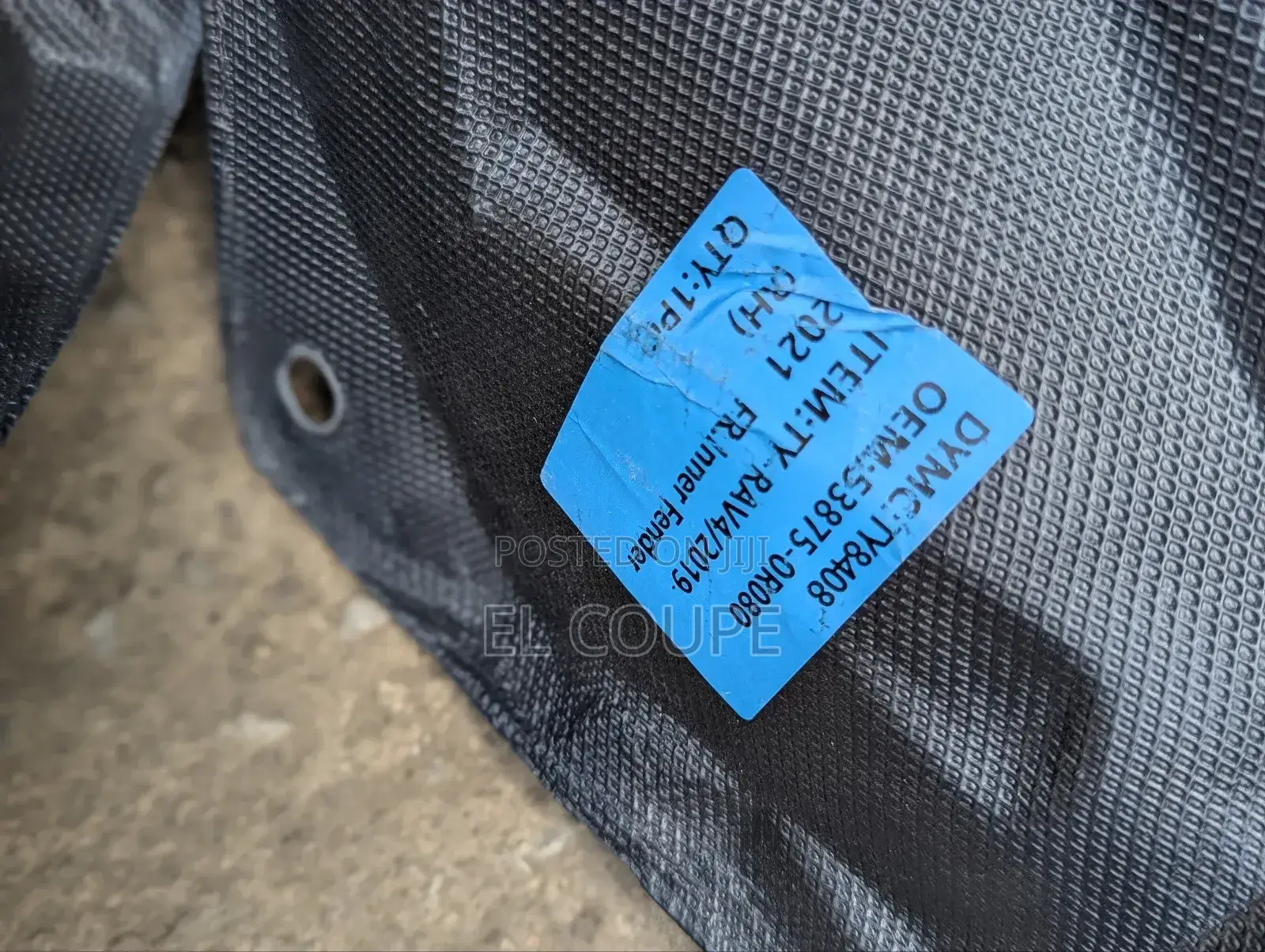 RAV4 2019-24 Inner Liner