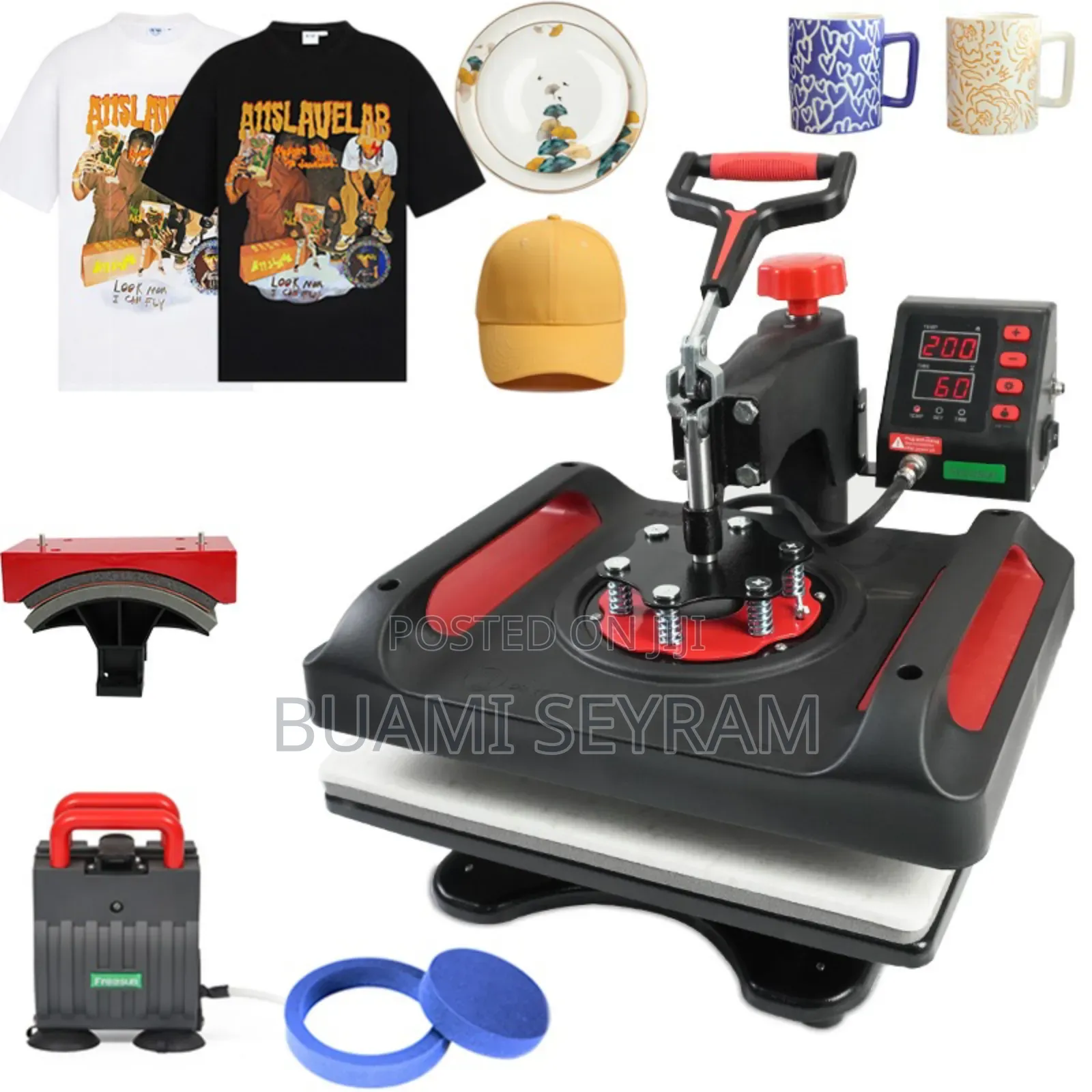 6 in 1 Heatpress Machine