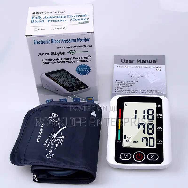 Bp Machine With Large Cuff