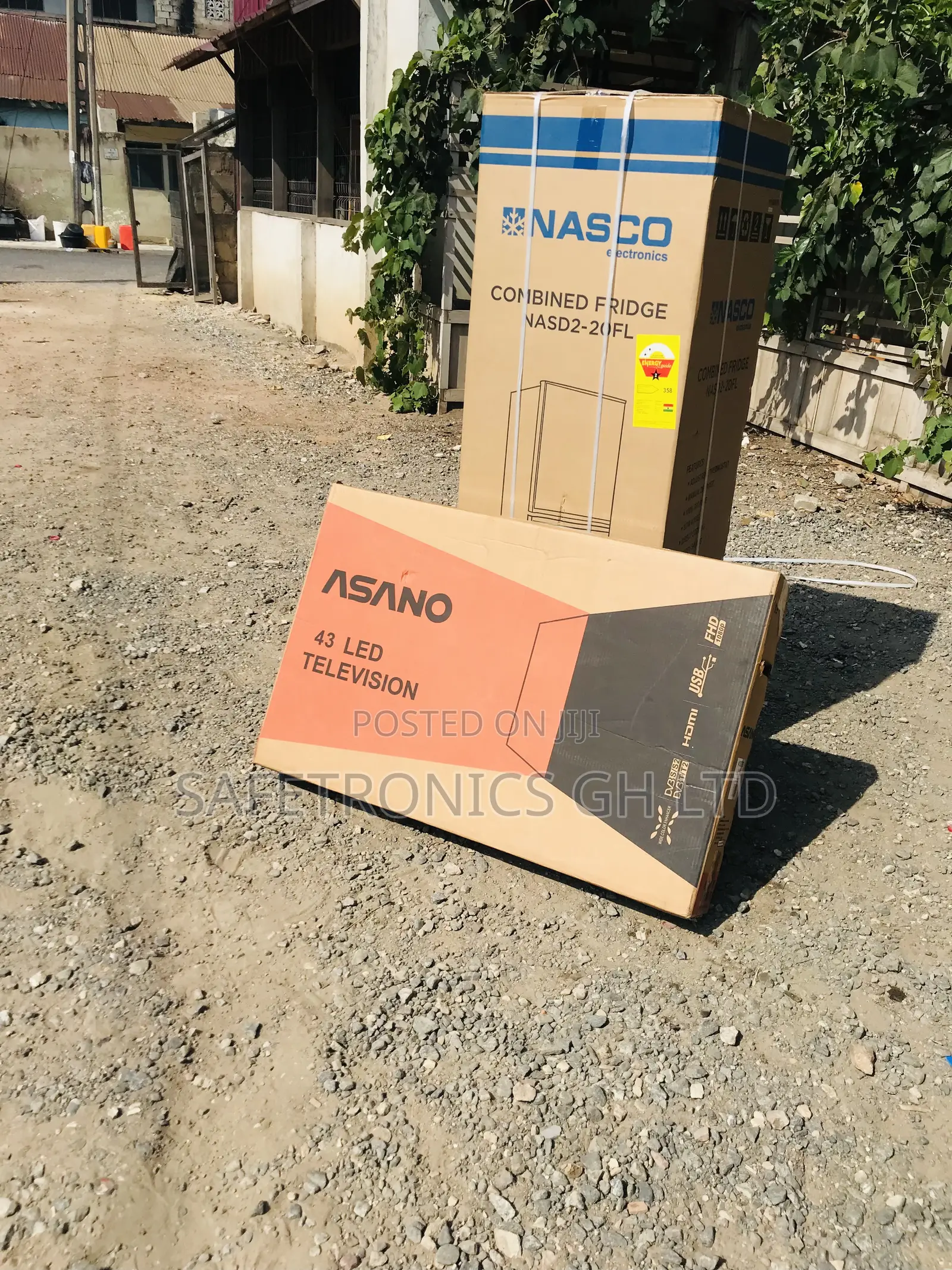 High Efficient 43 Inch Digital Satellite Asano Black Tv