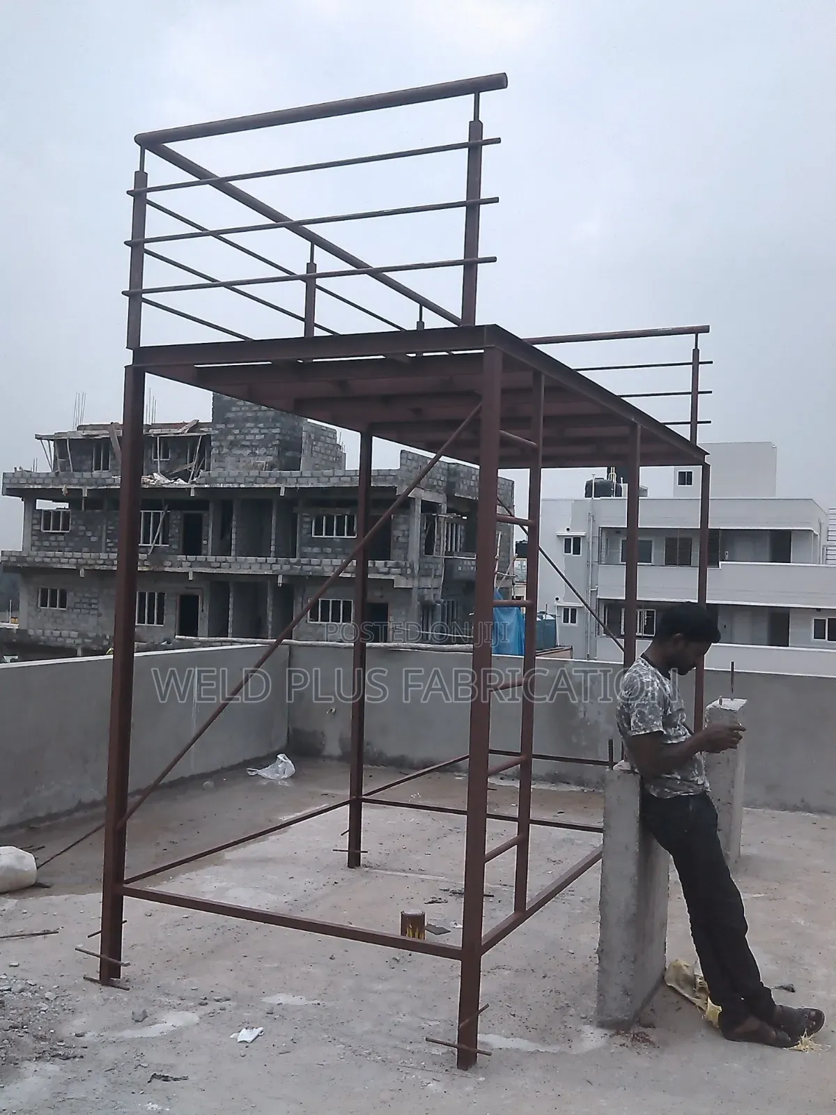 Fabricated Poly Tank Stand