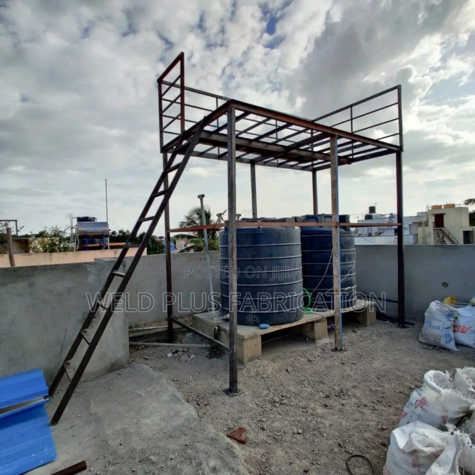 Fabricated Poly Tank Stand