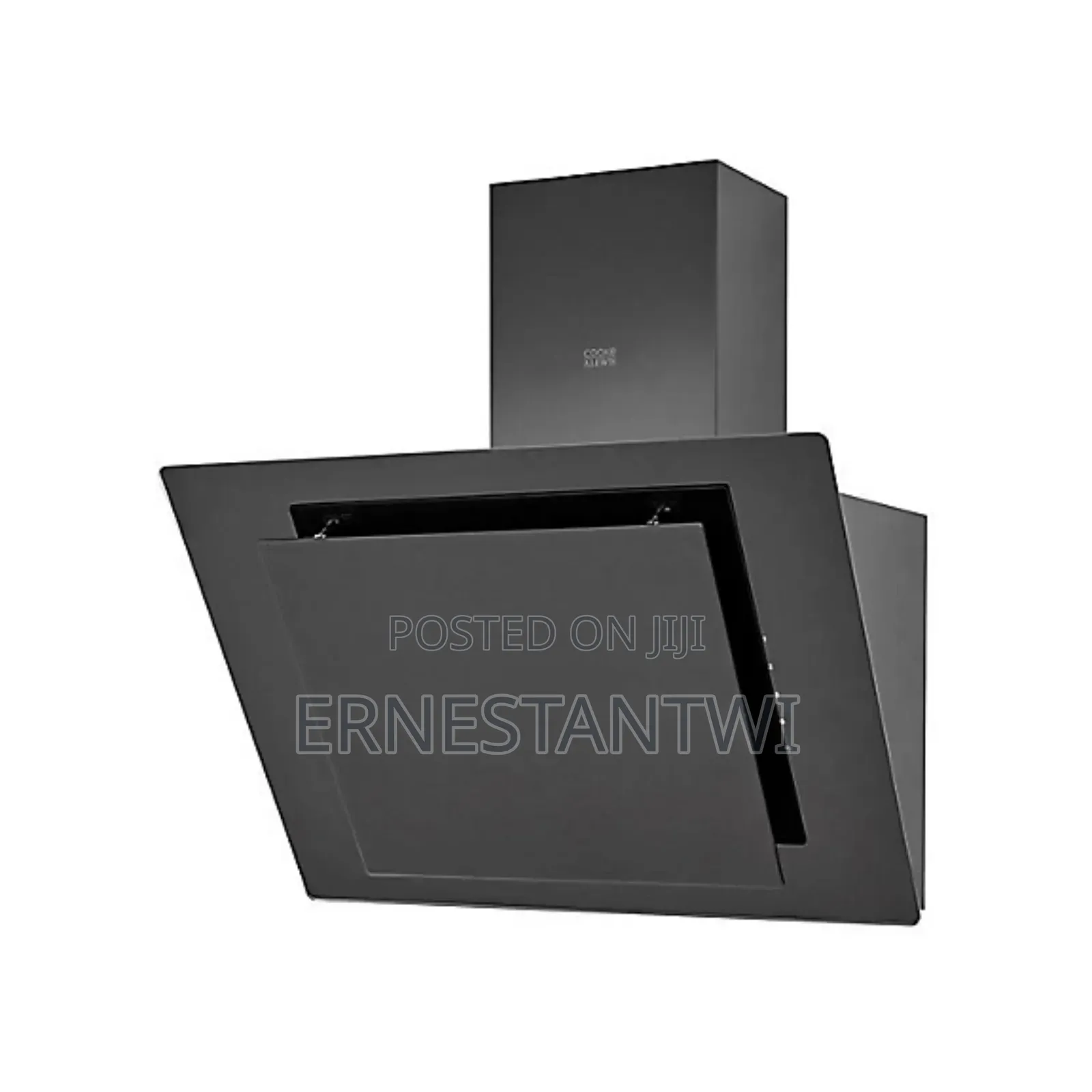 60cm Black Glass Heat Extractor From Cooke Lewis, UK