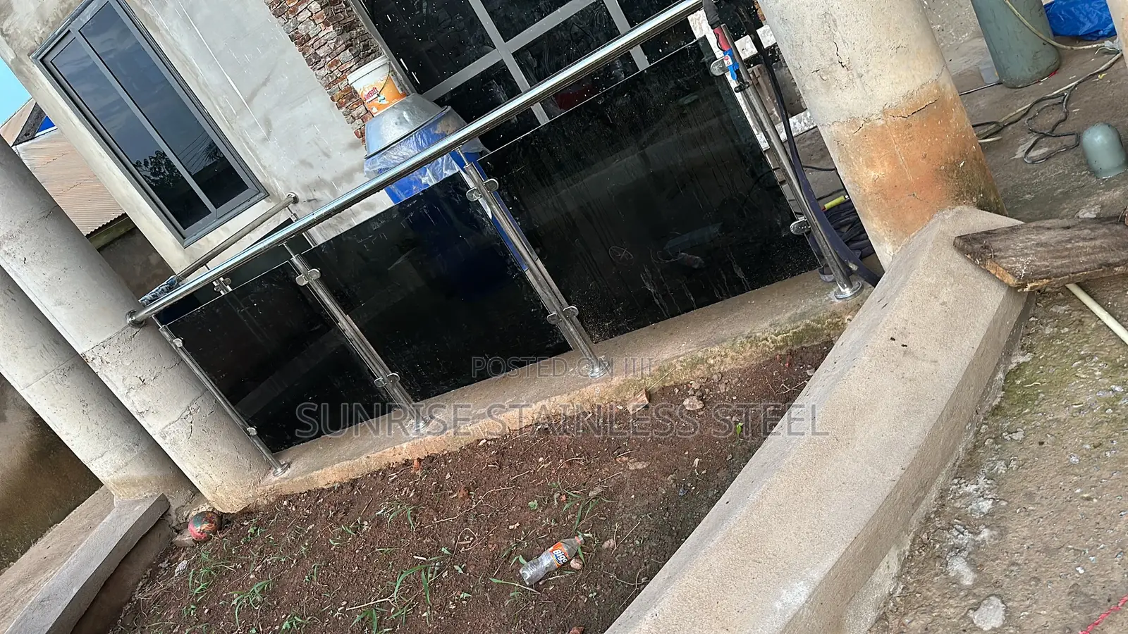 Stainless Glass Balustrade Design