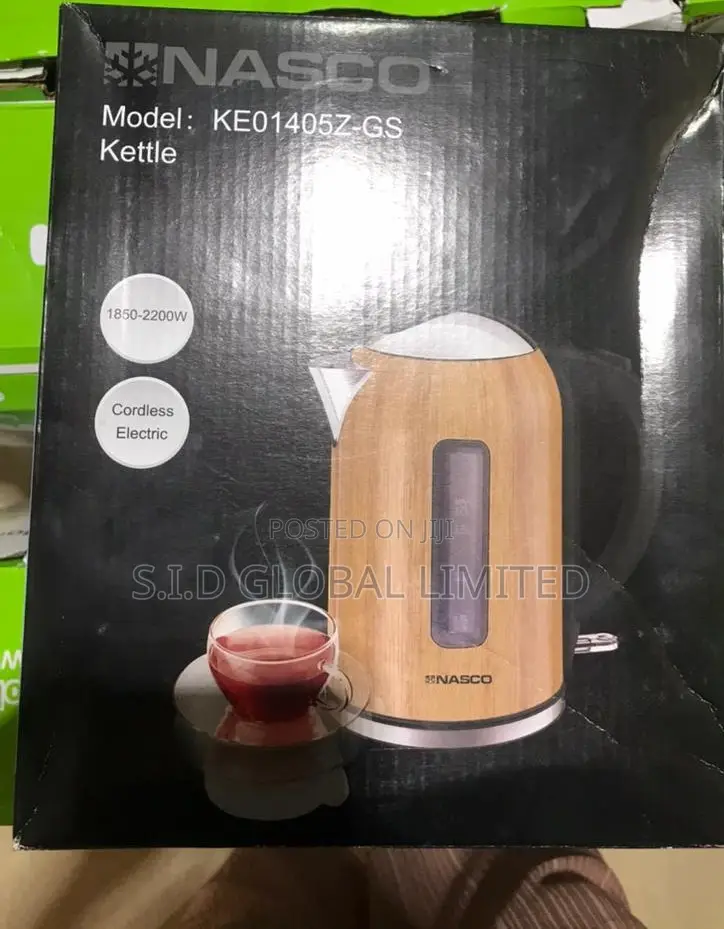 Snack Time Upgrade With NASCO-2200WATTS-KETTLE-KE01405Z-GS