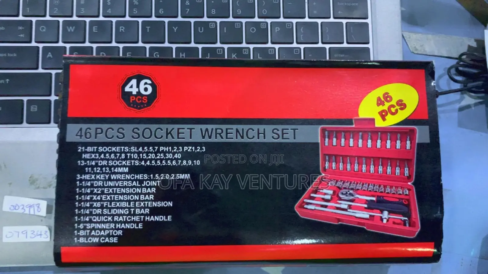 46pcs Tool Set Wrench