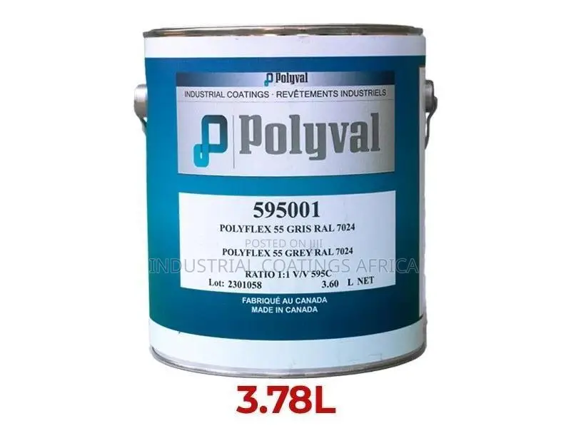Polyflex 55 Abrasion Resistant, Anti-Rust Industrial Marine Coating