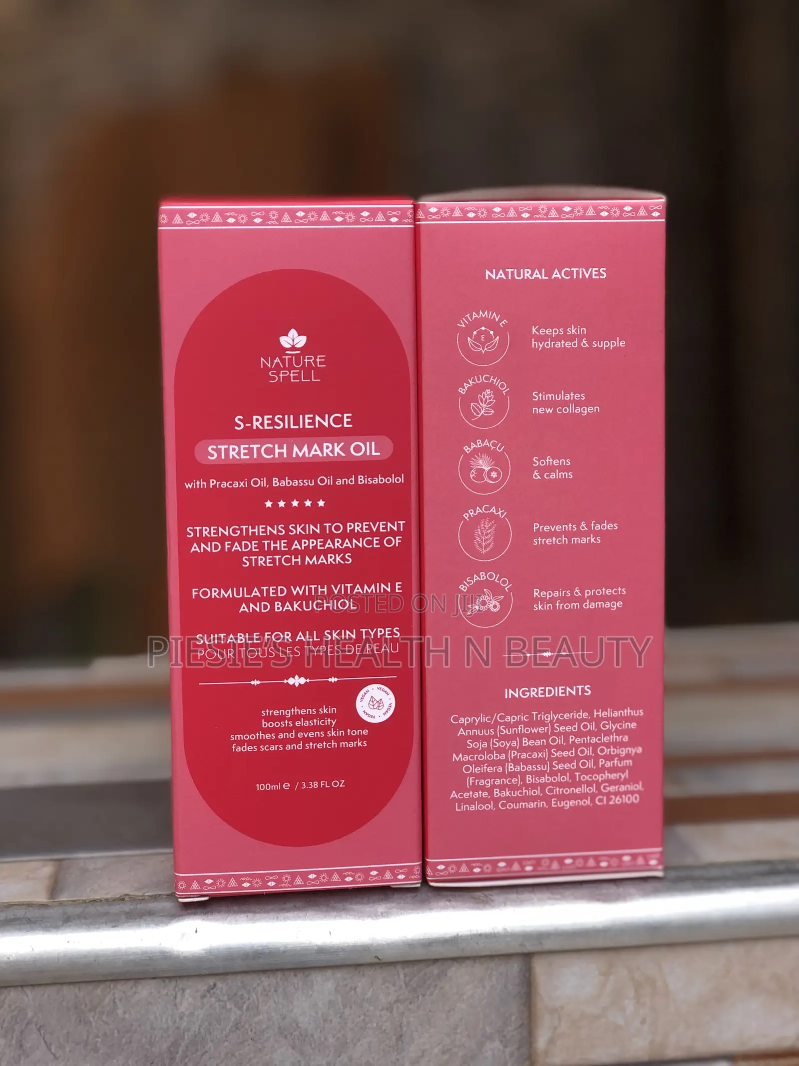 Nature Spell S-Resilience Stretch Mark Oil