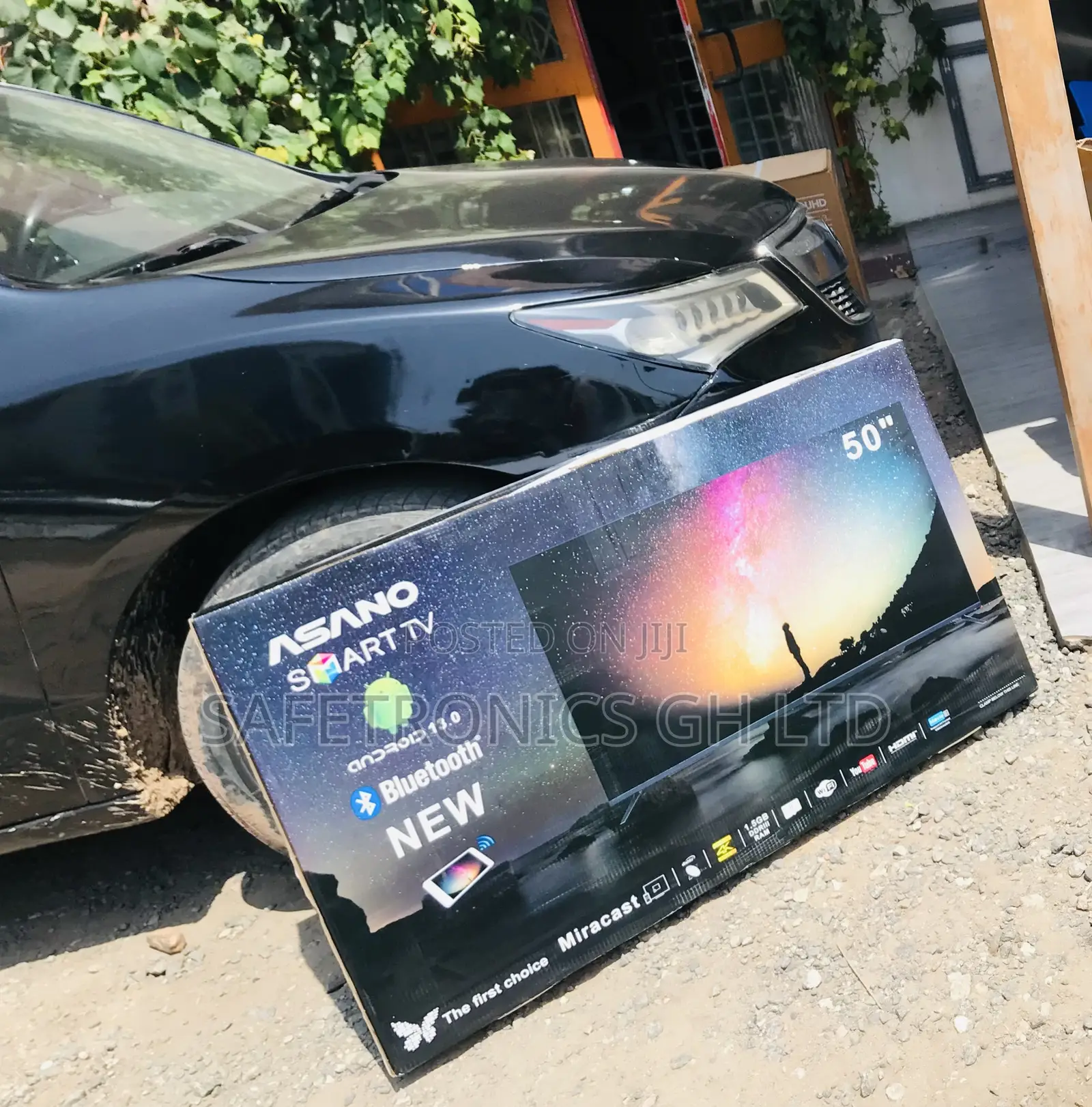 Shop Smart Asano Android 50 Inch Sleek Crystal Tv