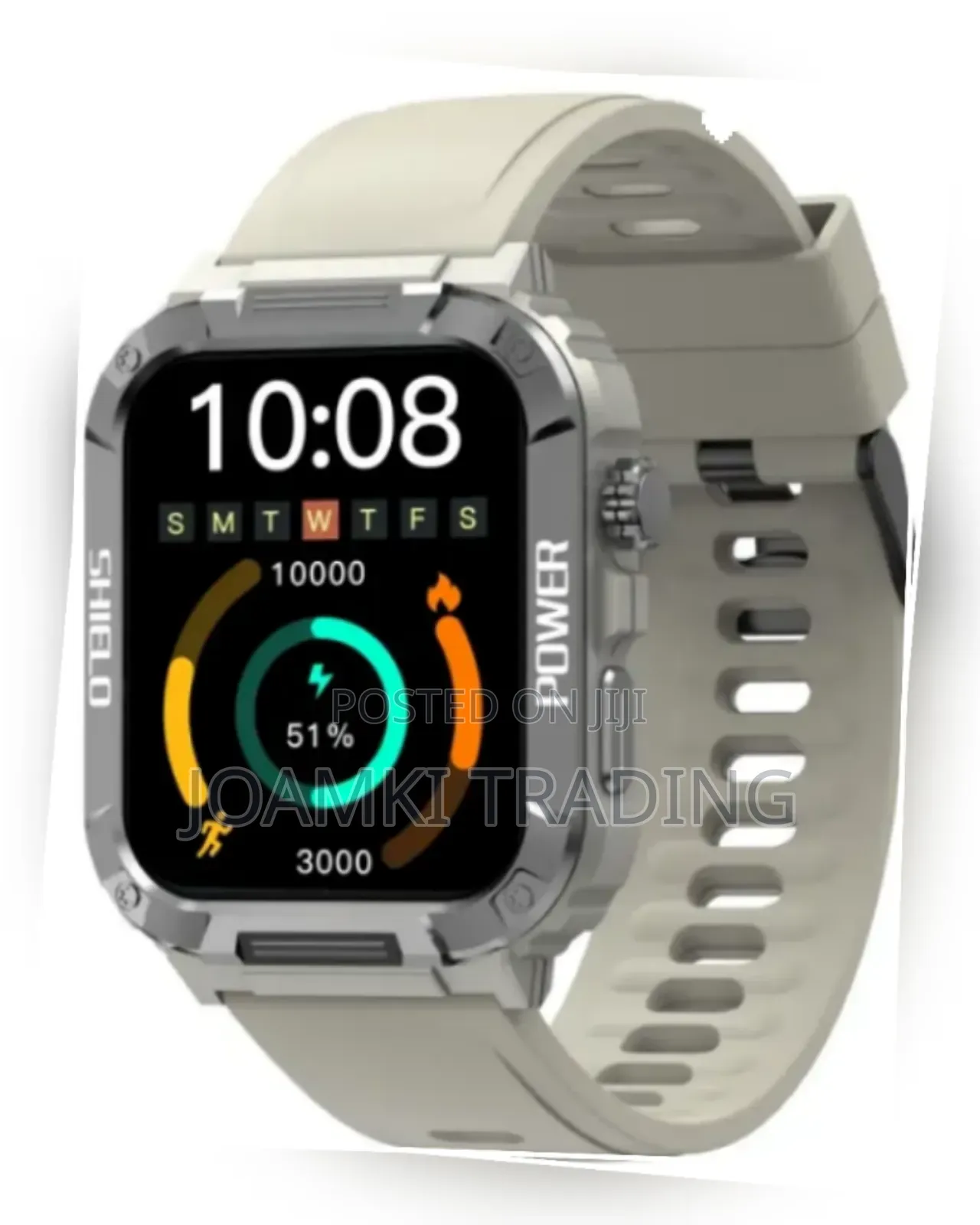 Rugged Smart Watch, Bt Call, Health Care, Ip68, Ios/Android