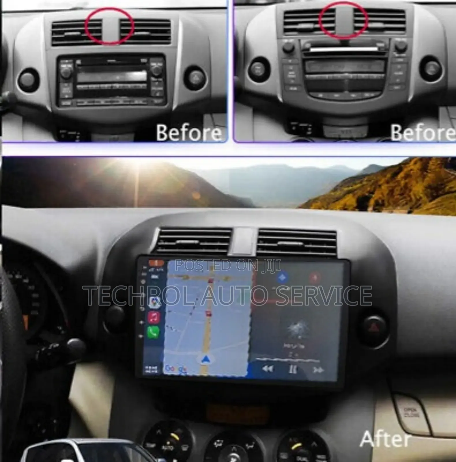 Toyota Rav 4 2006-2012 Andriod Radio Systems Carplay
