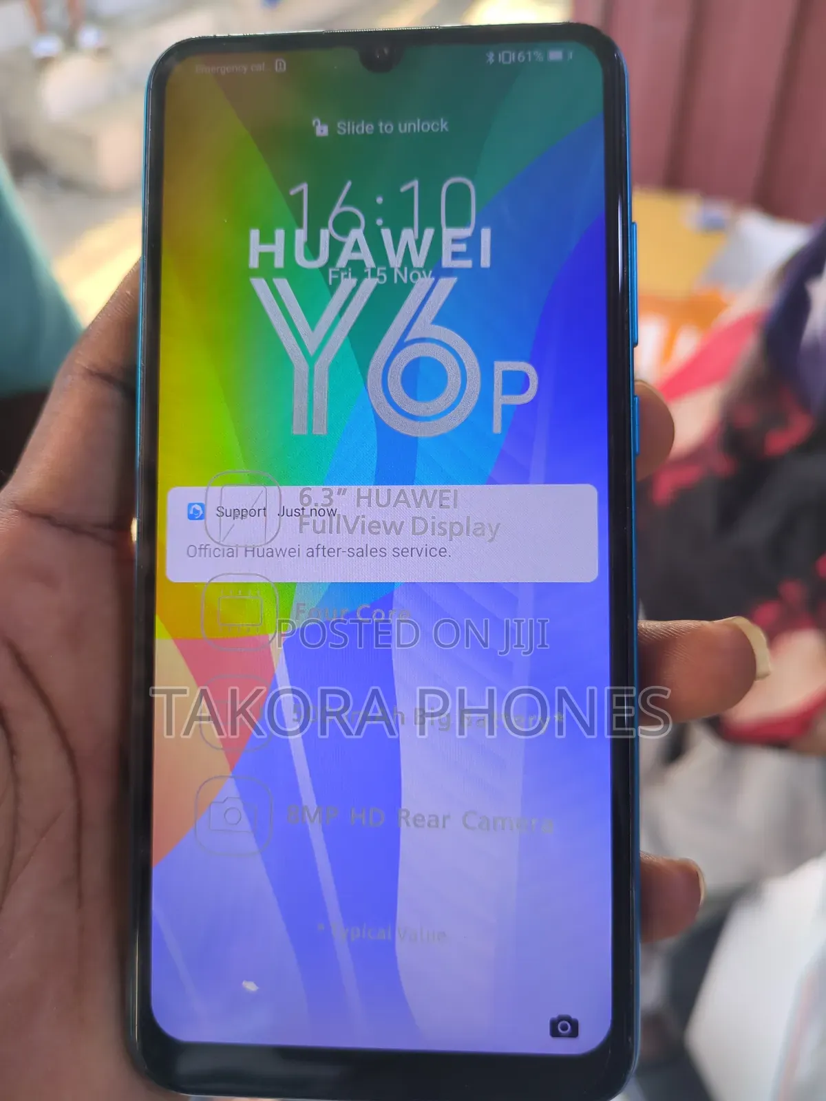 Huawei Y6p 64 GB Black