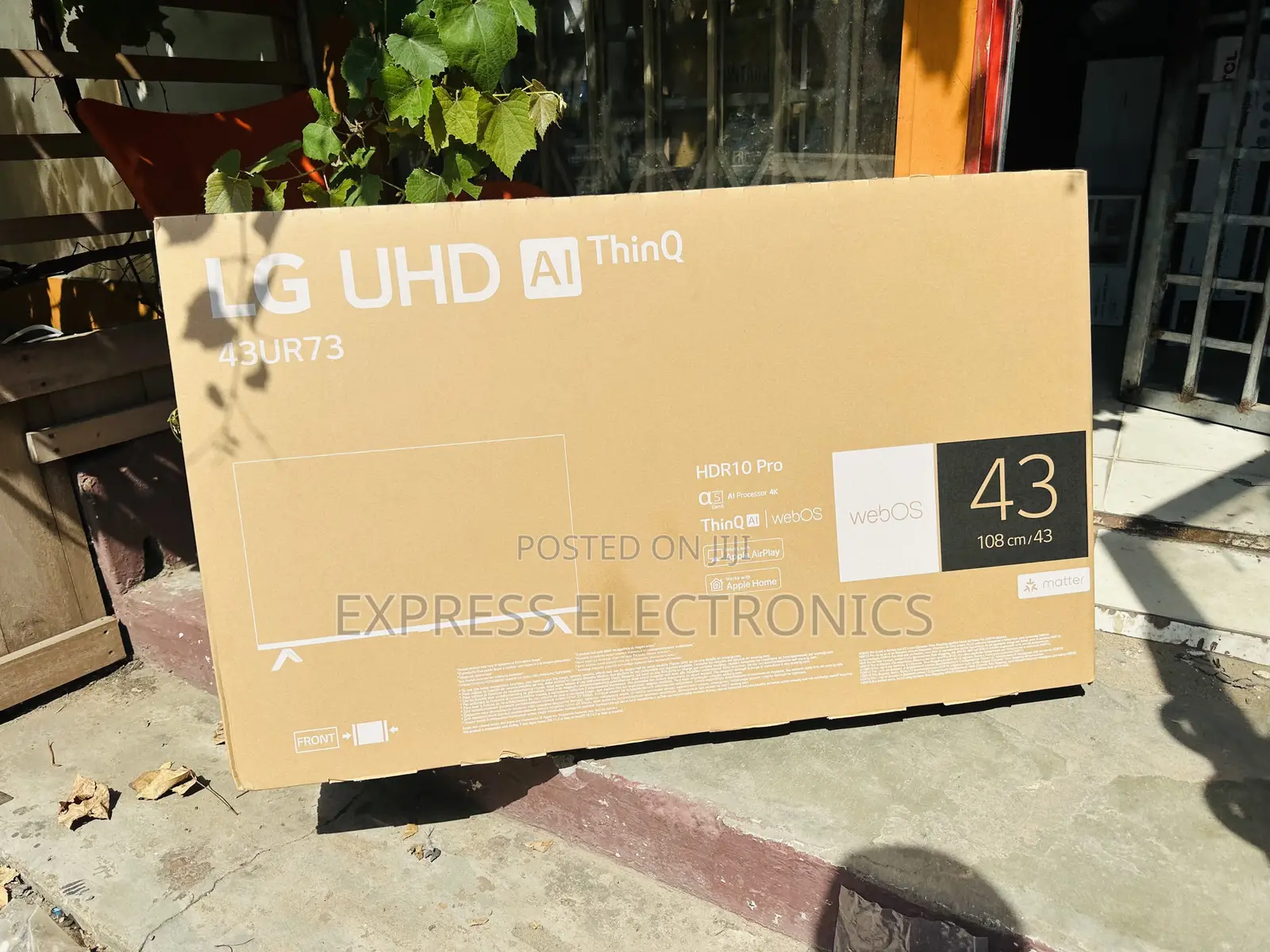 Available Now at Store UHD Smart Lg 43”Ur73