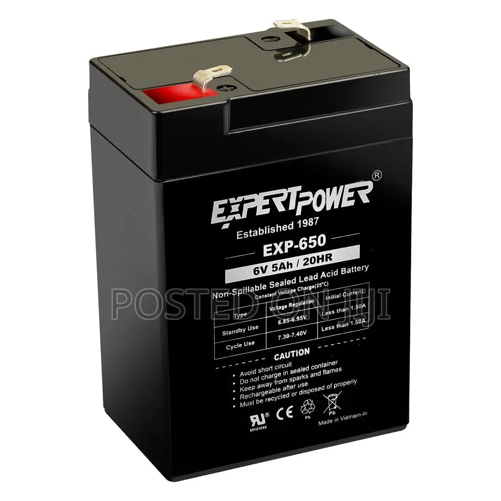 Rechargeable Batteries 6v 5ah For Rechargeable Fansand Lamp