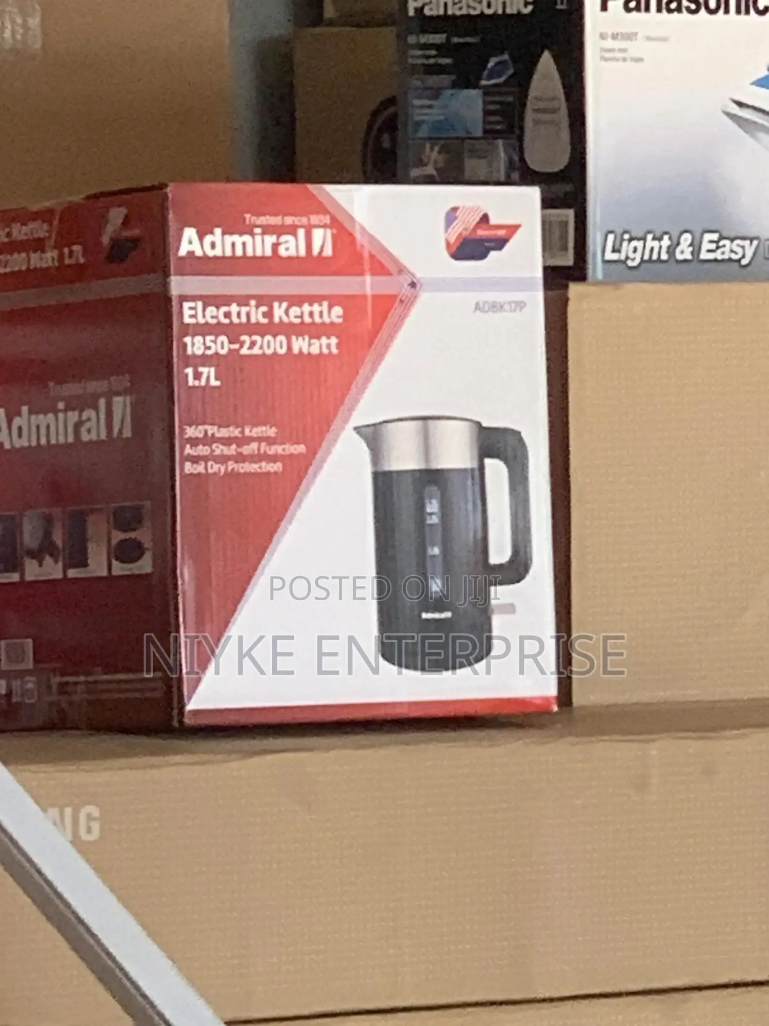 Quality Admiral Kettle 1.7 L