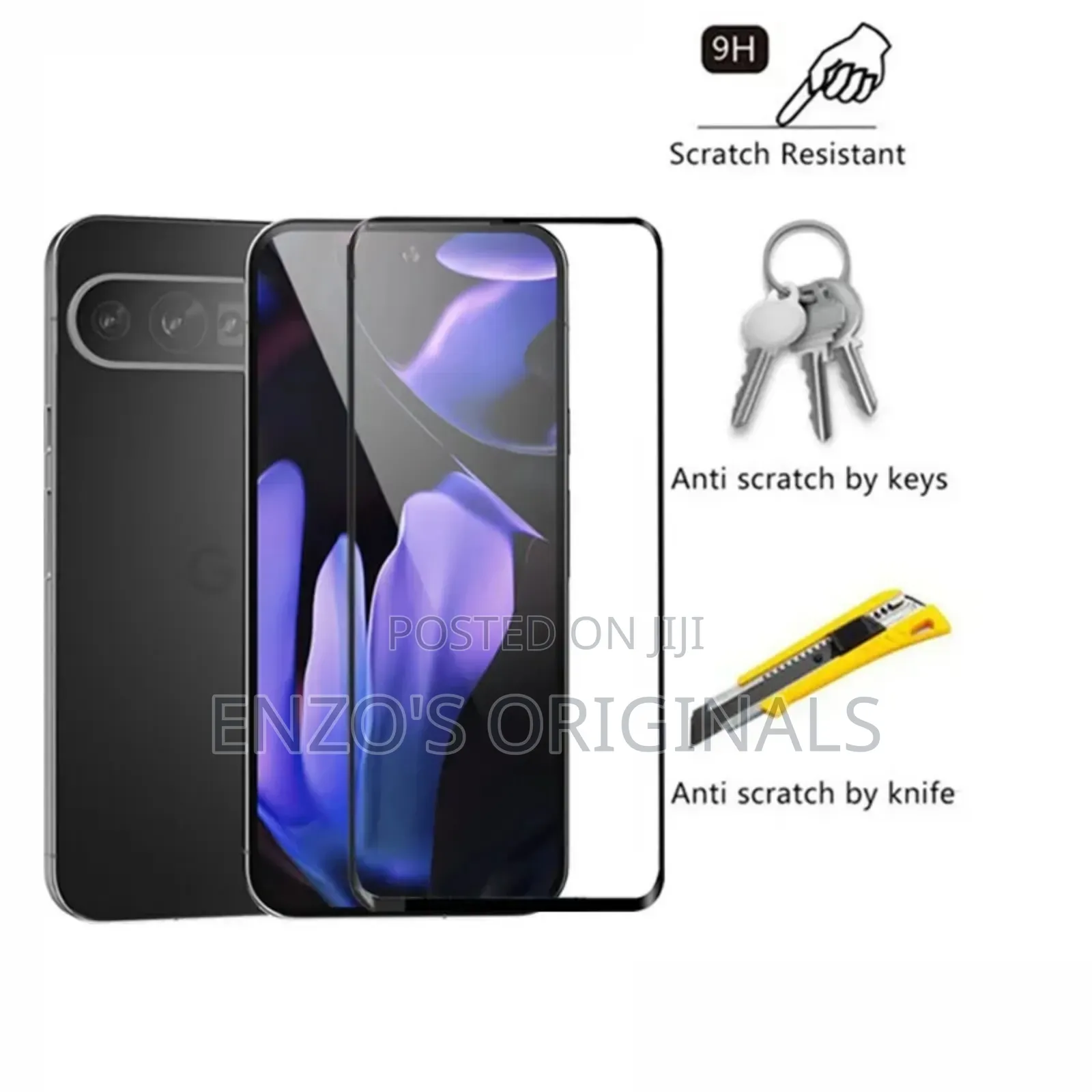 Google Pixel 7A 8A Glass Protector 9H High Density.