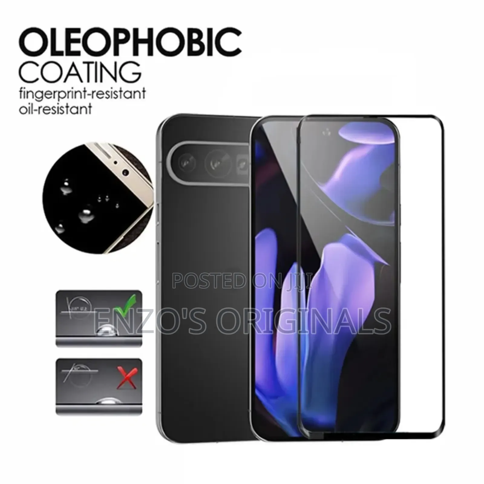 Google Pixel 7A 8A Glass Protector 9H High Density.