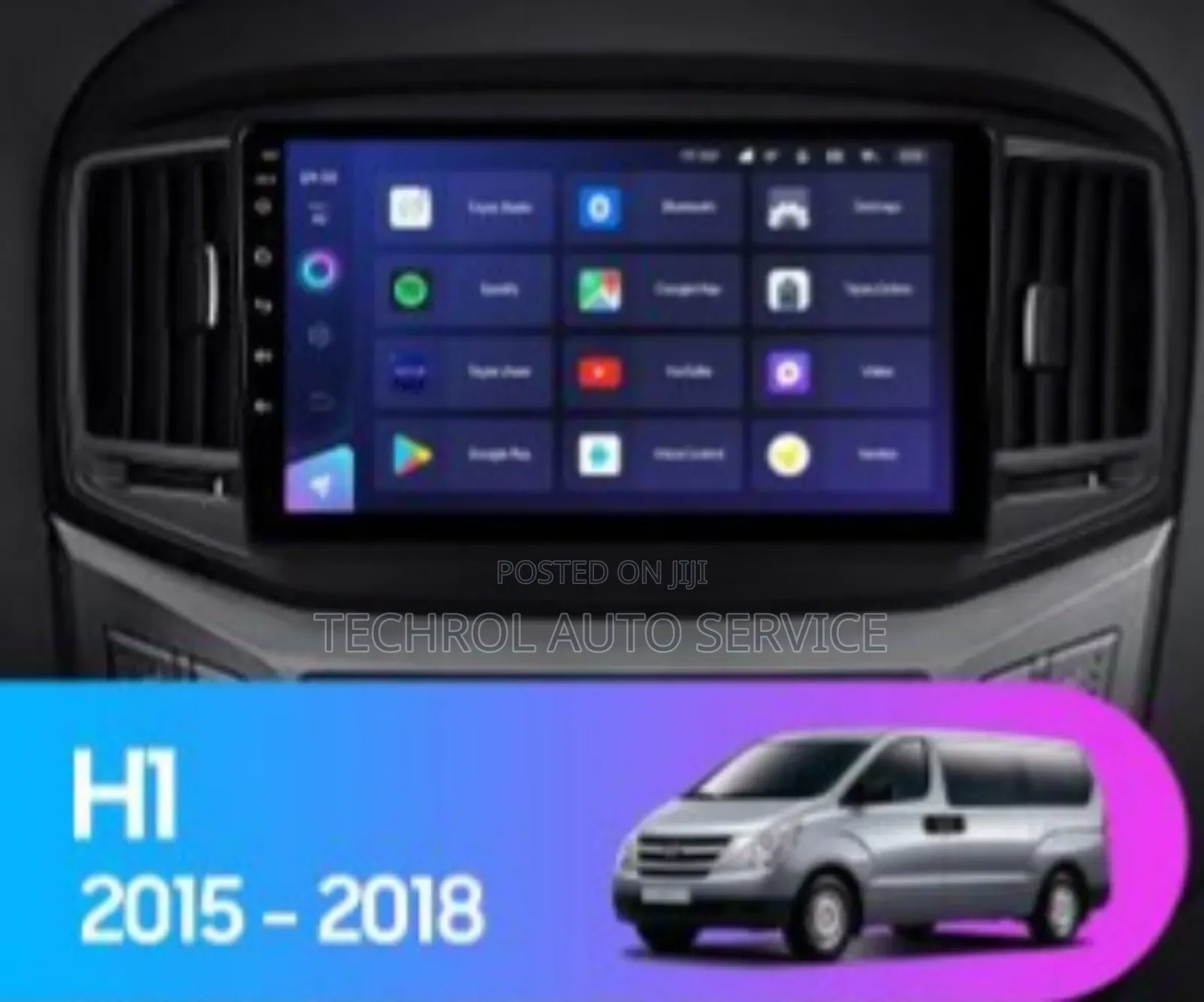 Hyundai H1,Starex Andriod Radio,Apple Carplay Andriod Auto
