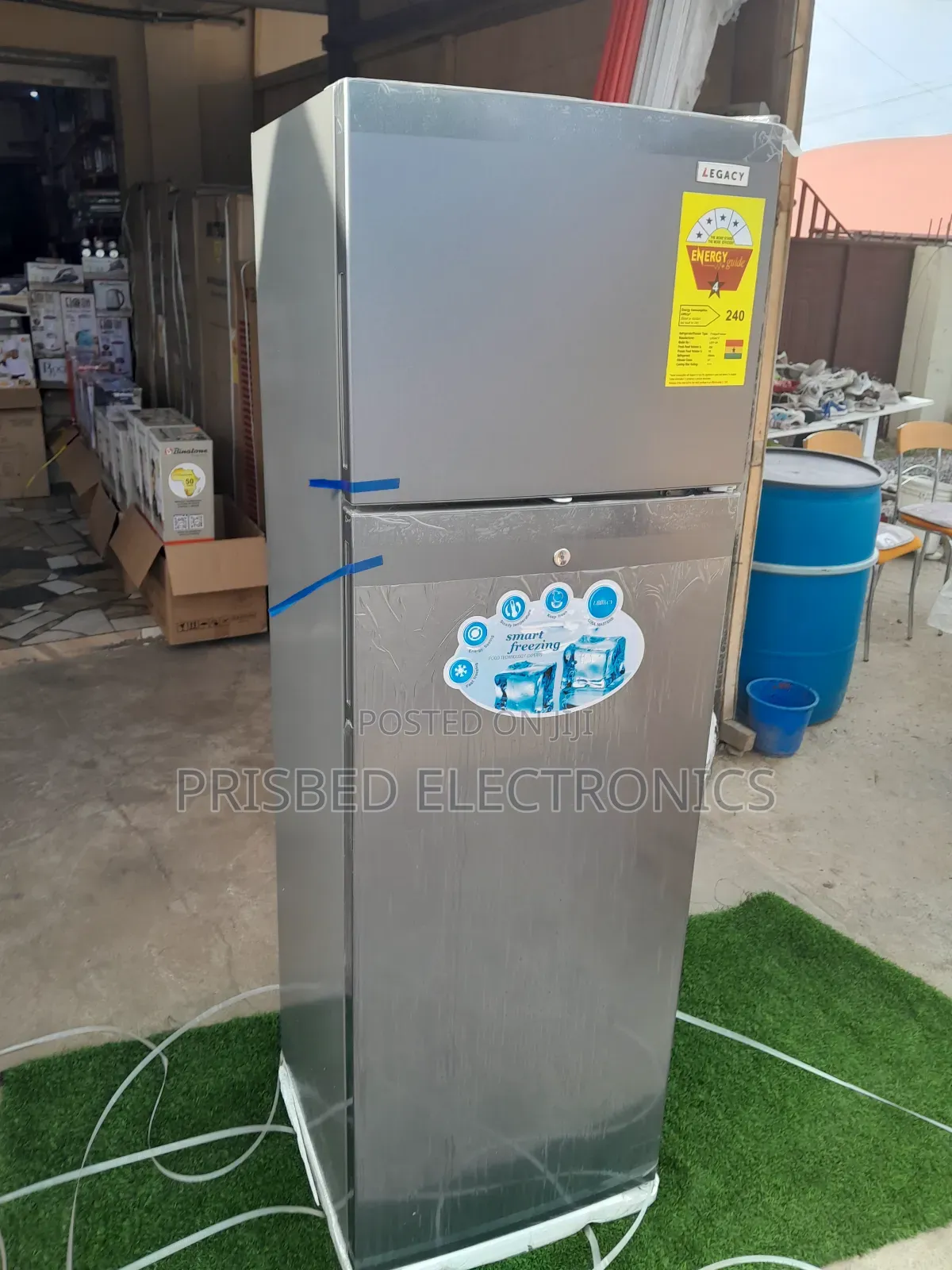 LEGACY Double Door Fridge 261 Litres Top Freezer