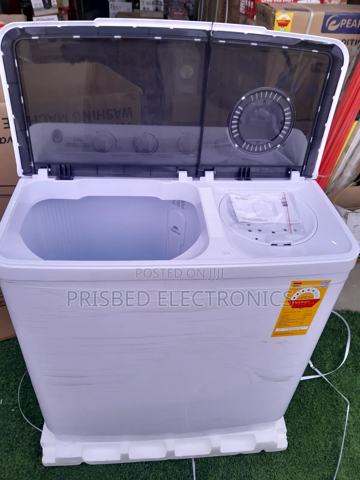 Decakila Durable Washing Machine 13kg Twin Tub