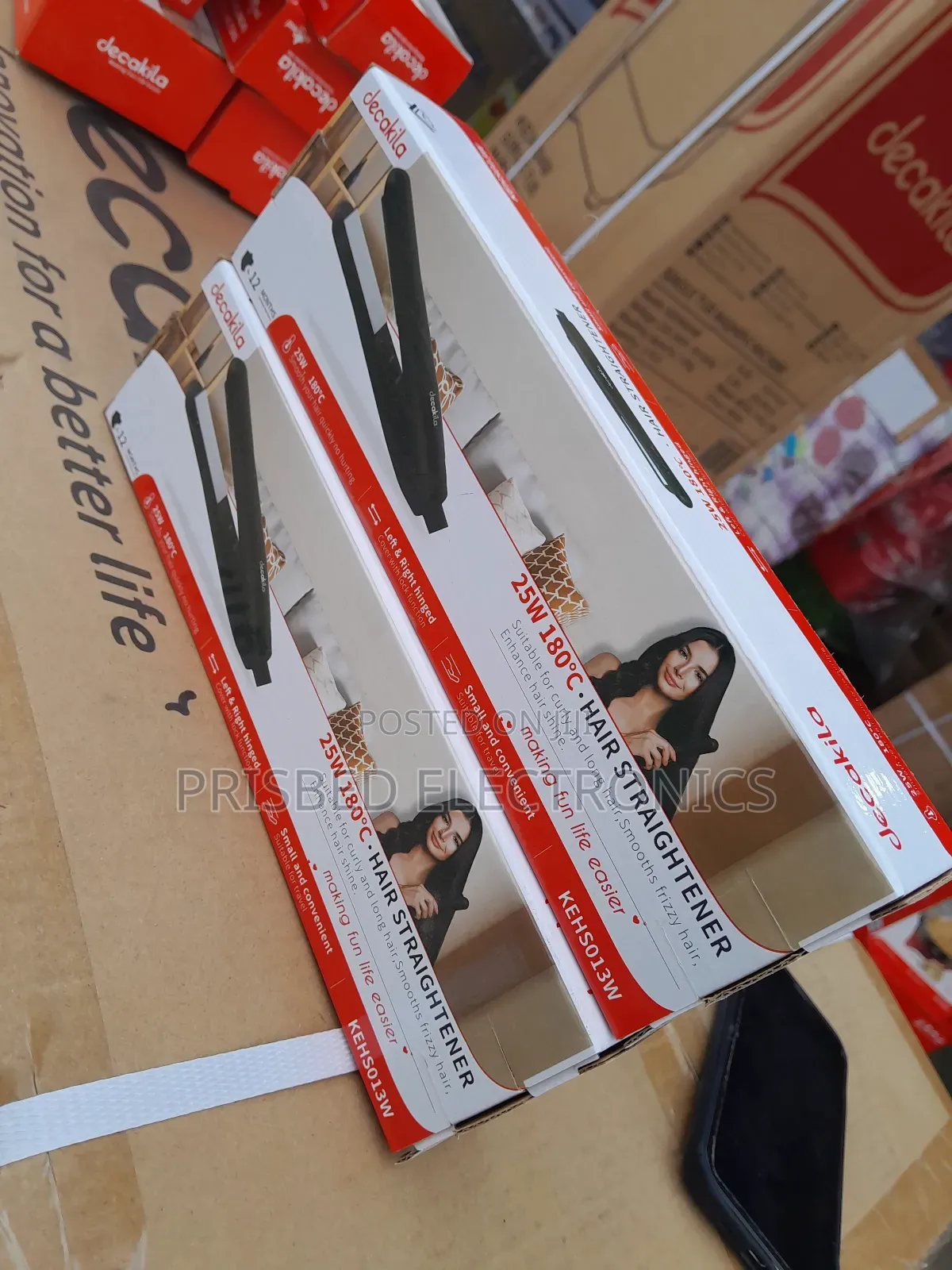 Decakila Durable Hair Straightener 25w