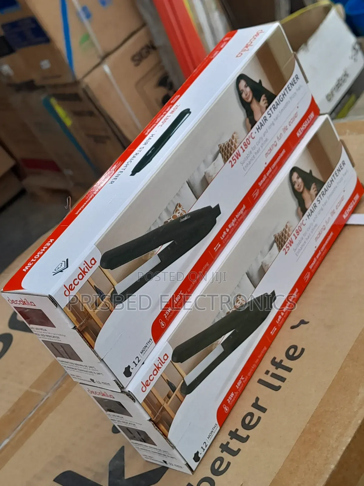 Decakila Durable Hair Straightener 25w