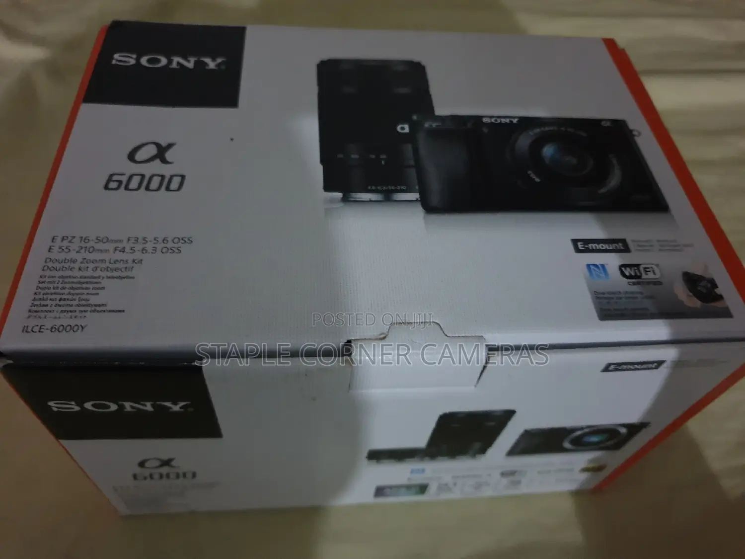 Sony Alpha A6000 Digital Camera With Double Lens