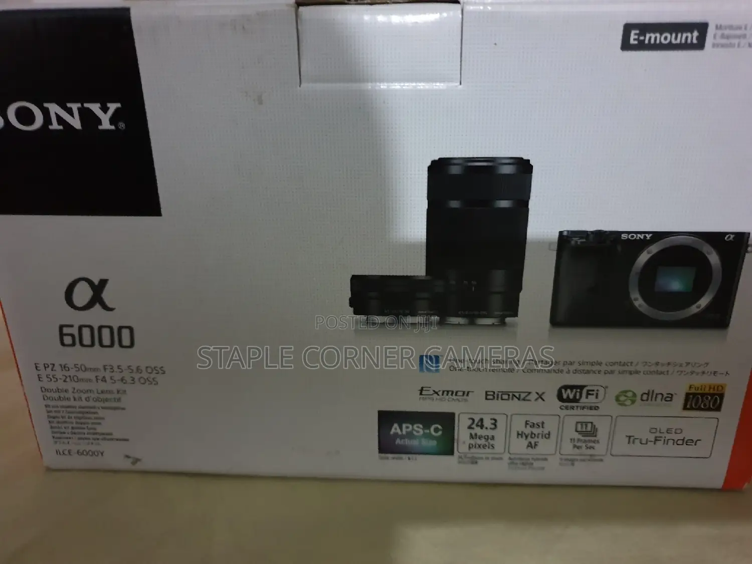 Sony Alpha A6000 Digital Camera With Double Lens