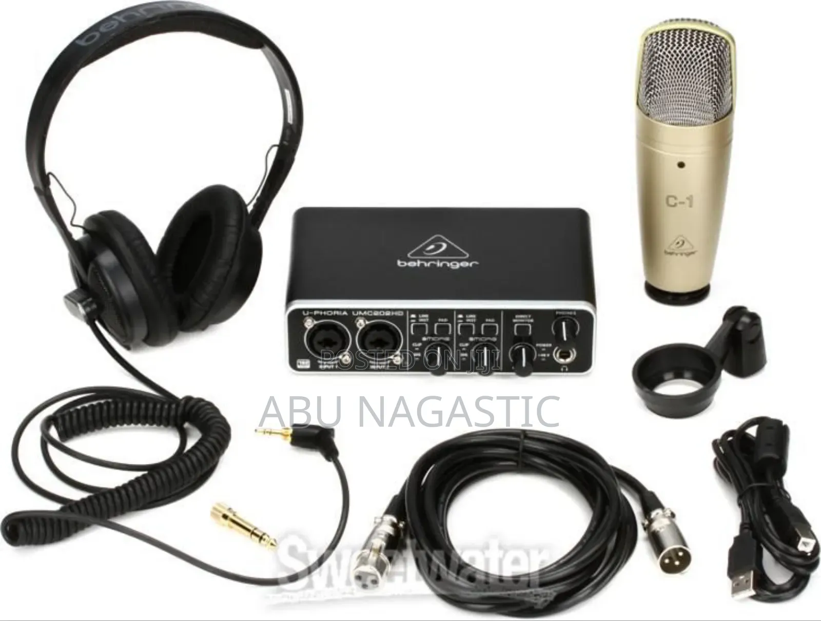 Behringer U Phoria Studio Pro Bundle Set