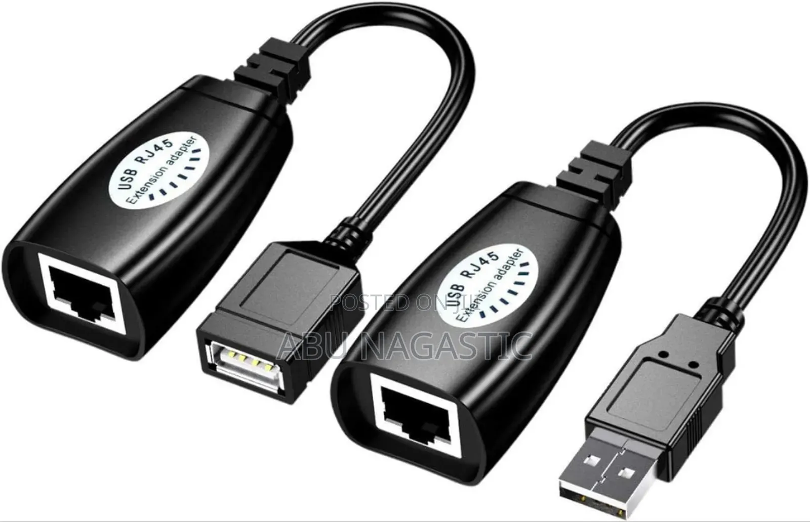 USB Male to RJ45 ± USB Female Extension