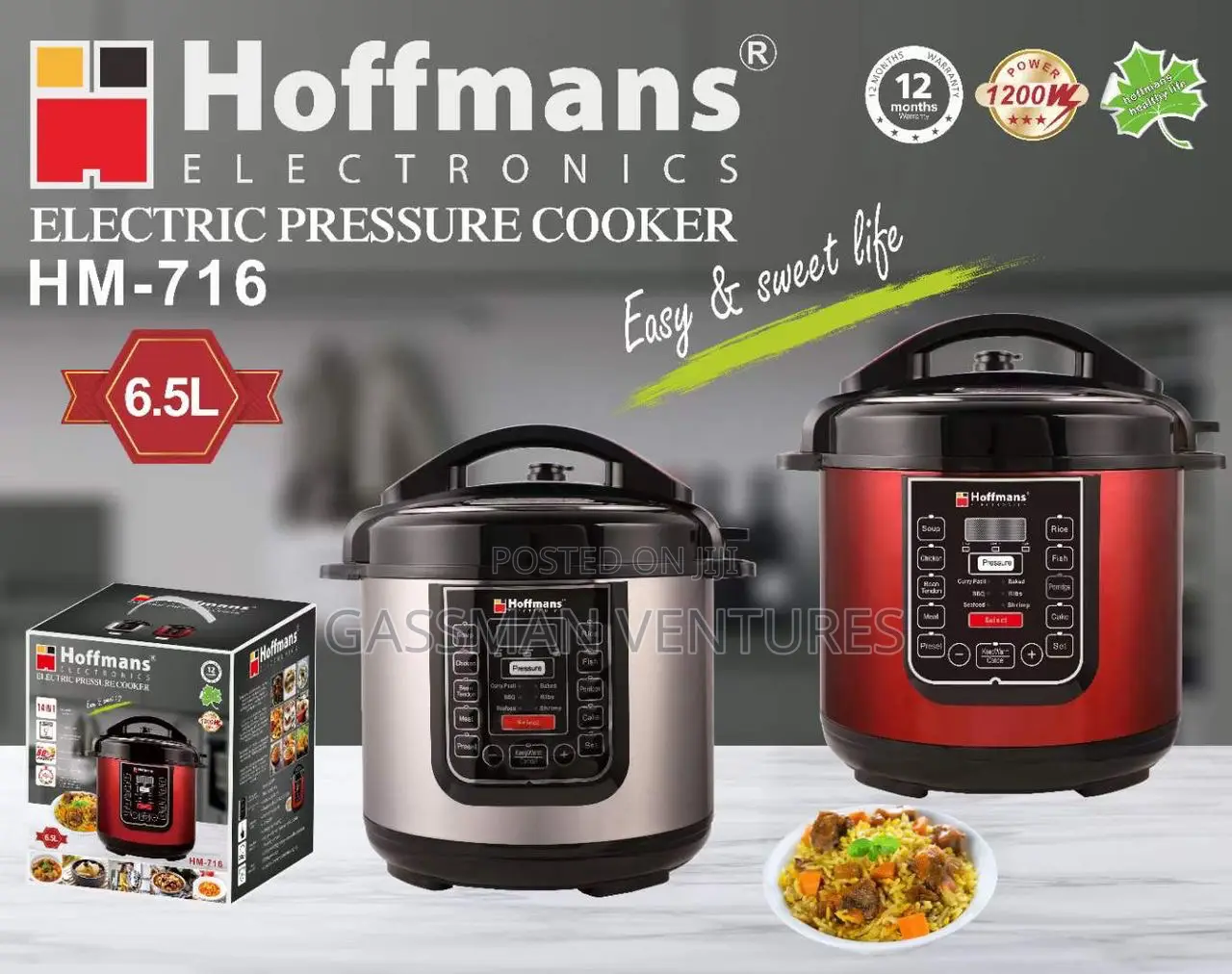 Hoffman Electric Pressure Cooker